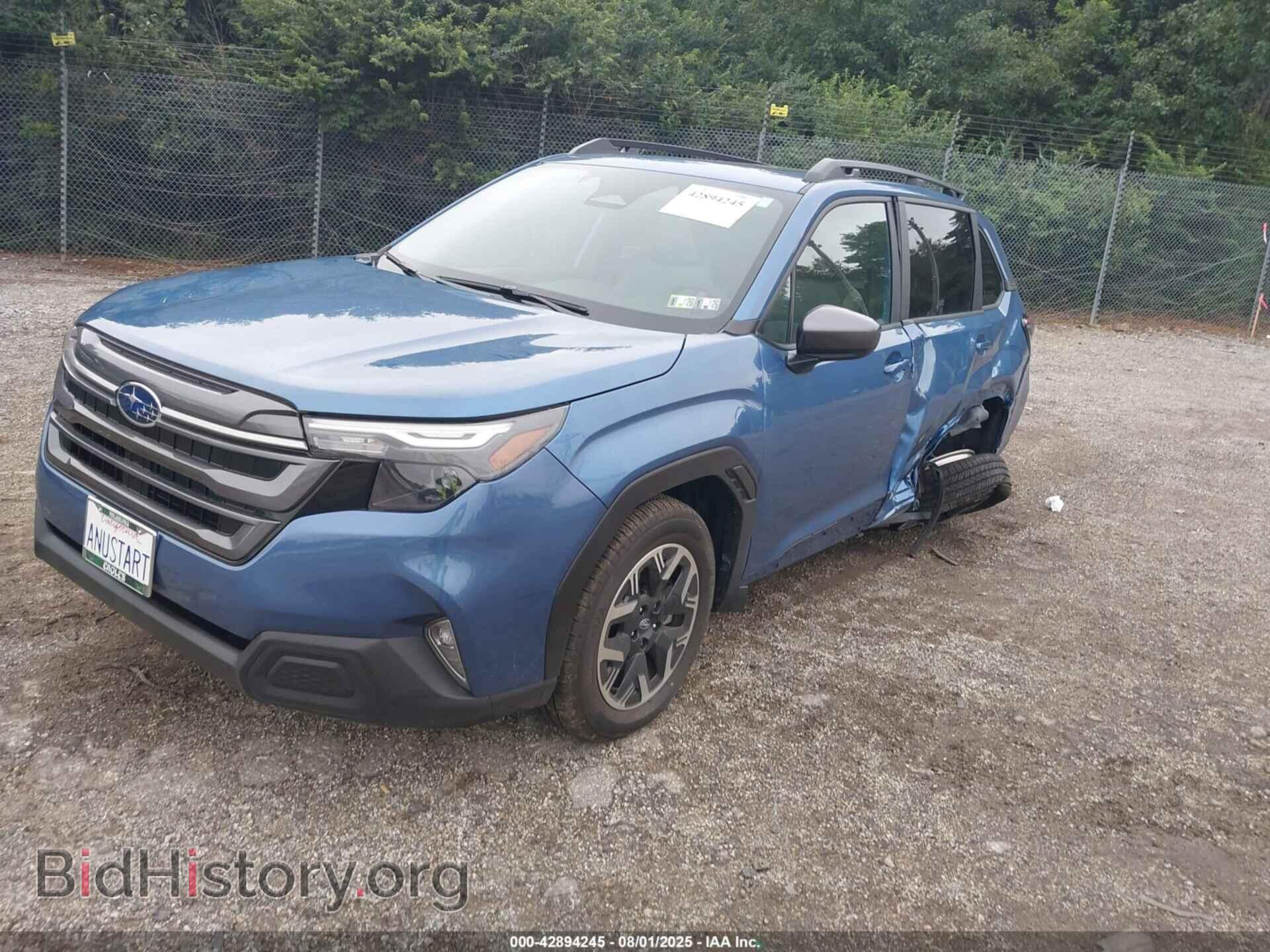 2025 SUBARU FORESTER - VIN: JF2SLDDC3SH525572 - Фото 2
