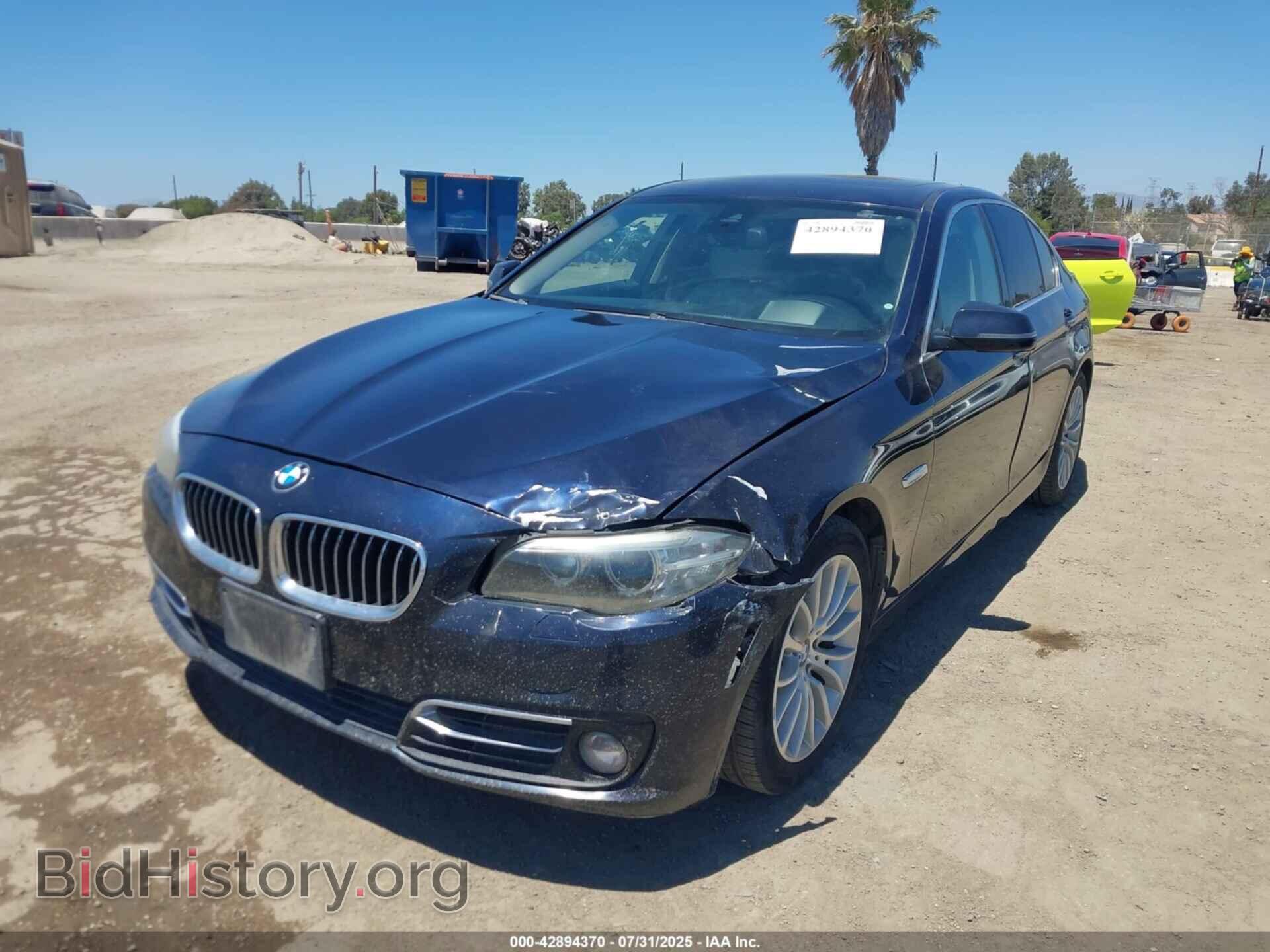 2015 BMW 528I - VIN: WBA5A5C53FD524801 - Фото 2
