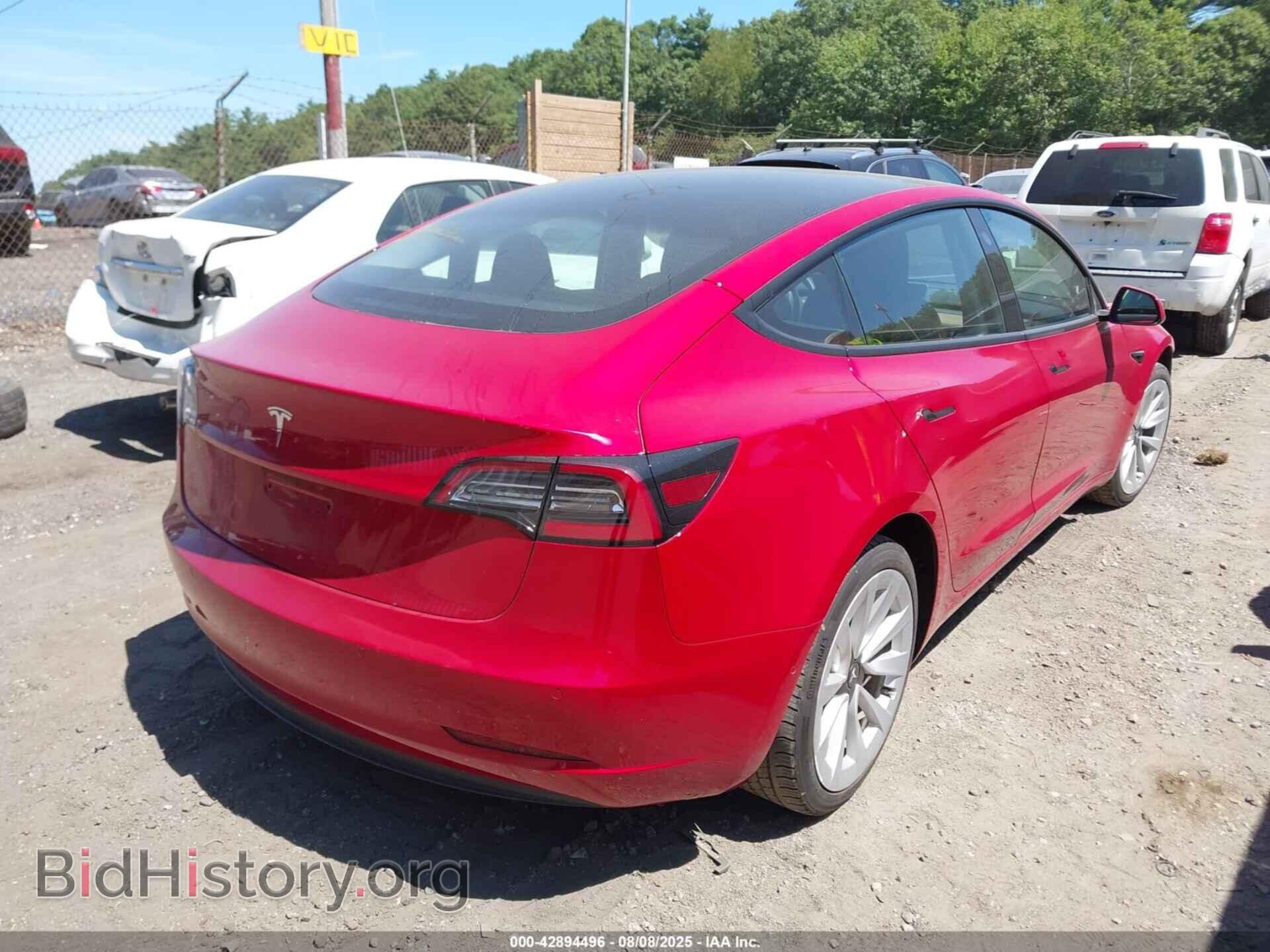2021 TESLA MODEL 3 - VIN: 5YJ3E1EA0MF856671 - Фото 4