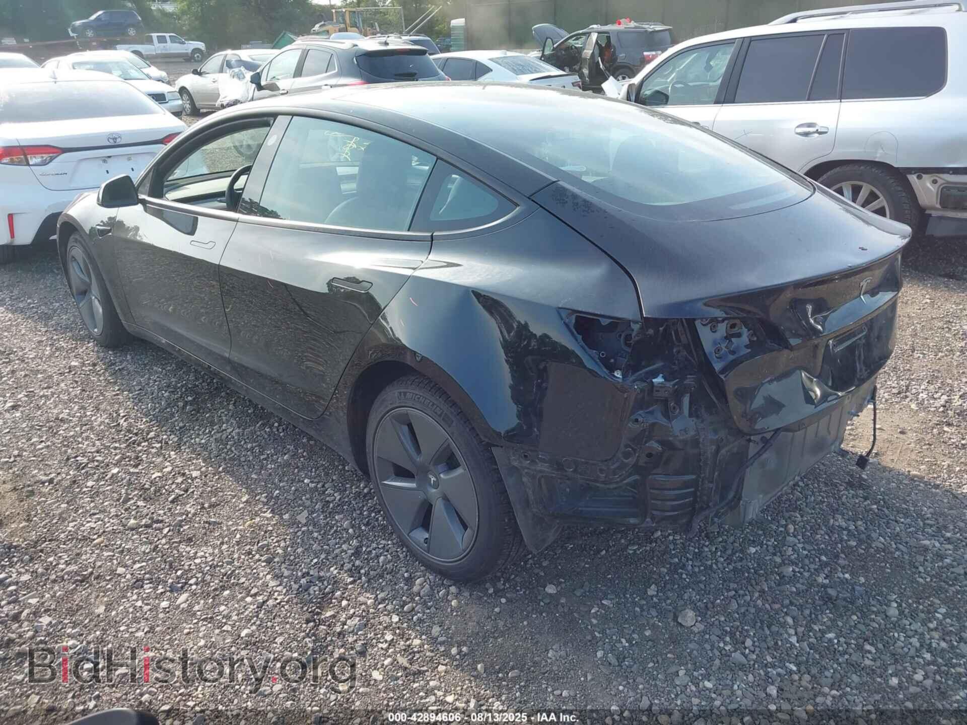 2022 TESLA MODEL 3 - VIN: 5YJ3E1EA2NF107243 - Фото 3