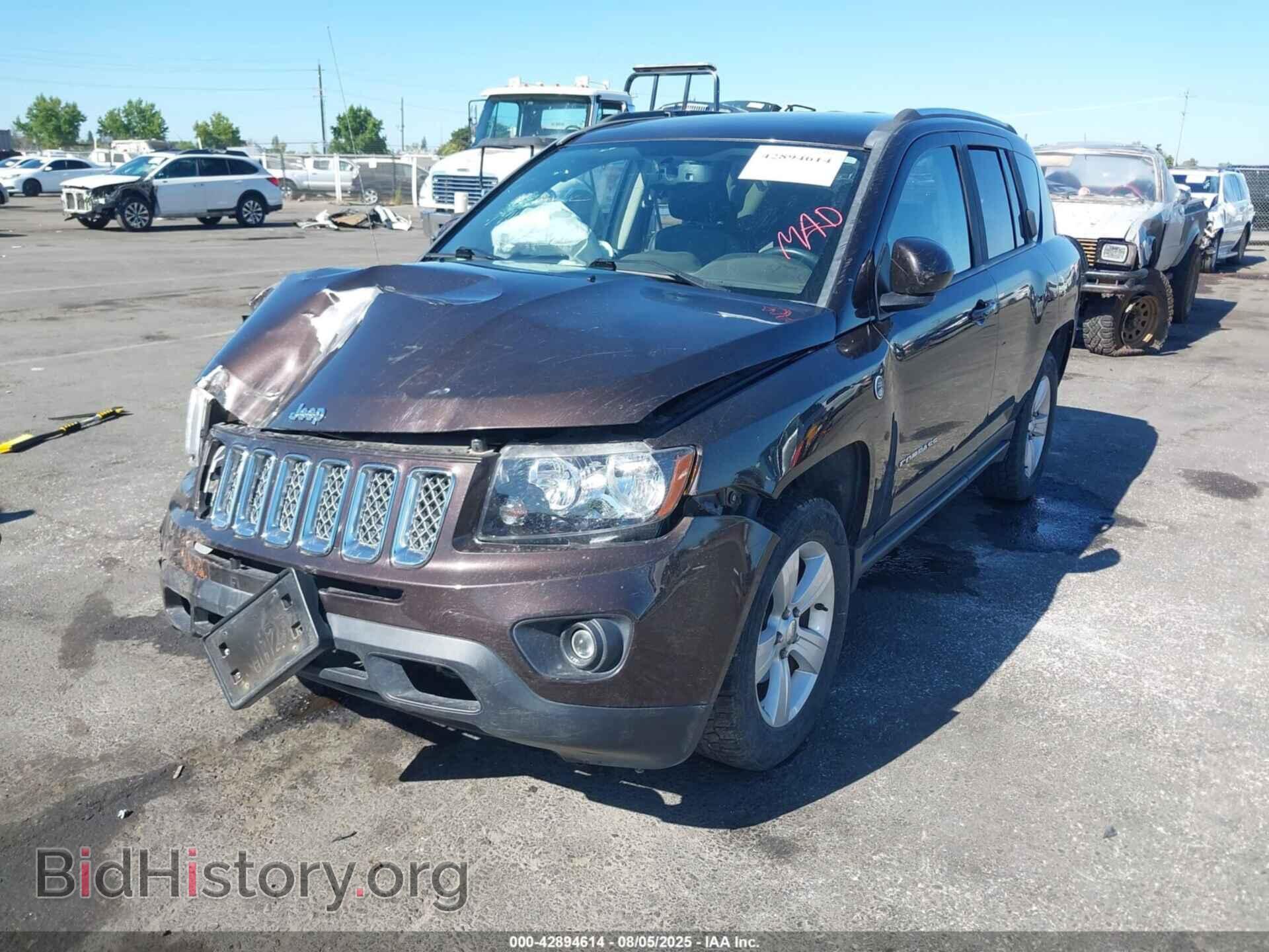 2014 JEEP COMPASS - VIN: 1C4NJDEBXED608399 - Фото 2