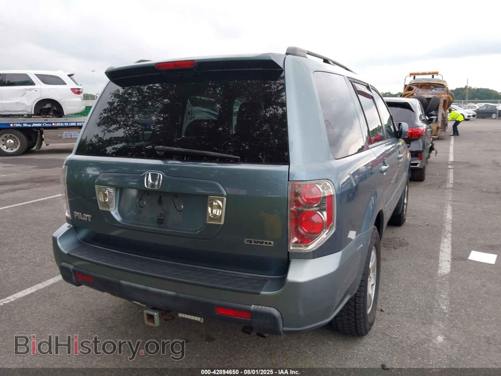2006 HONDA PILOT - VIN: 2HKYF18526H555082 - Фото 4