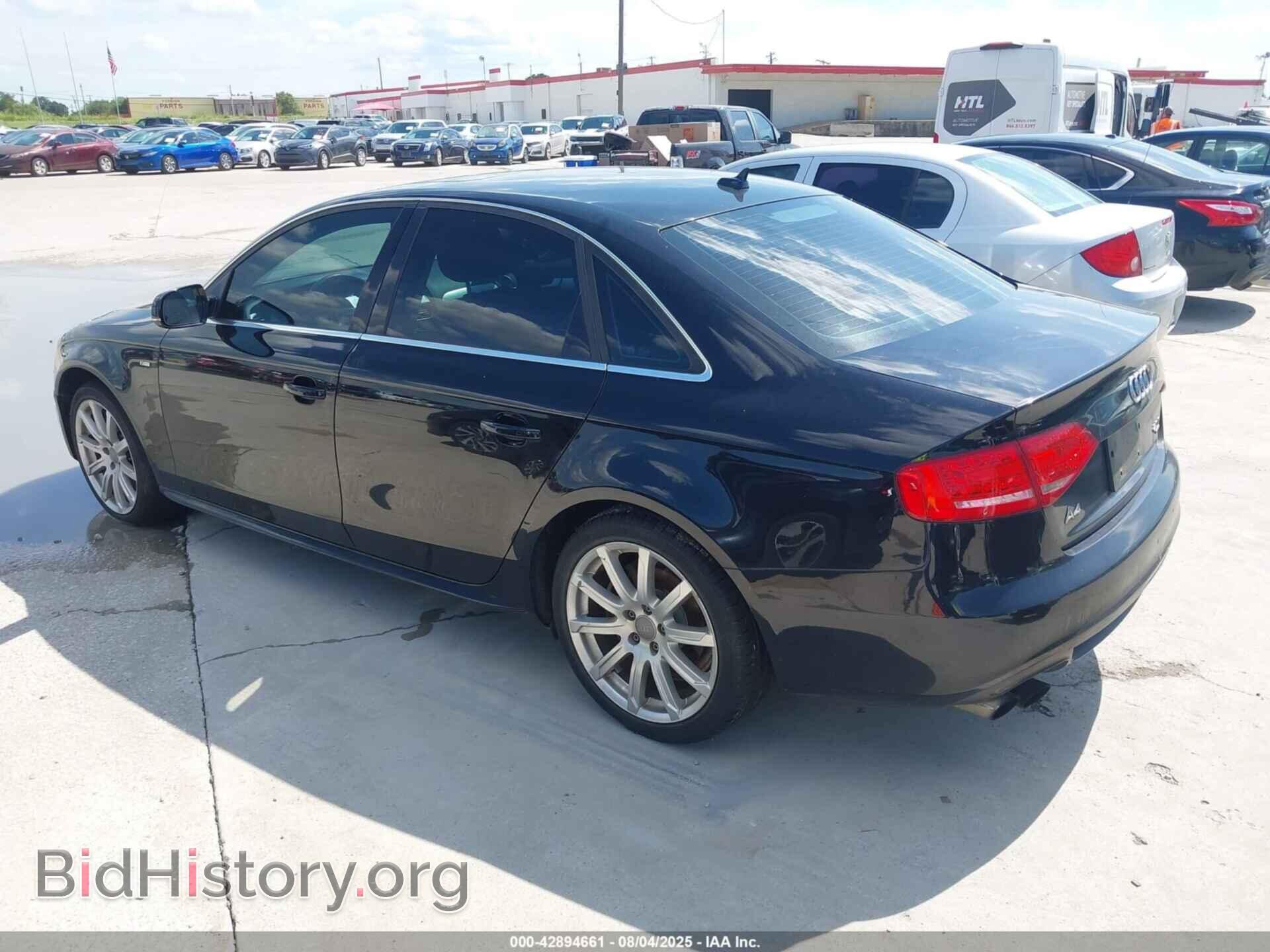 2012 AUDI A4 - VIN: WAUFFAFL4CA118225 - Photo 3