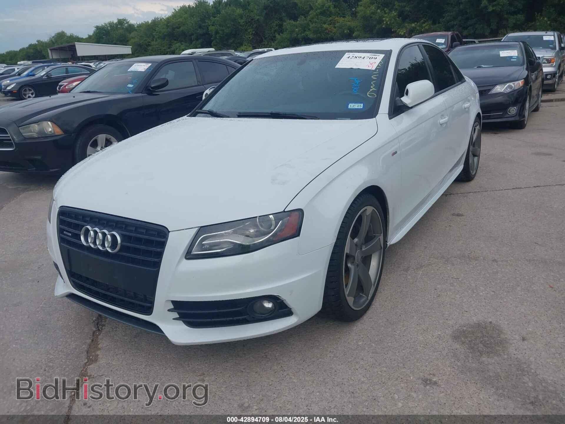 2012 AUDI A4 - VIN: WAUKFAFL7CA112935 - Фото 2