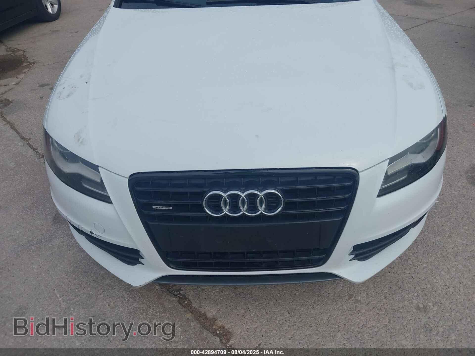 2012 AUDI A4 - VIN: WAUKFAFL7CA112935 - Фото 10