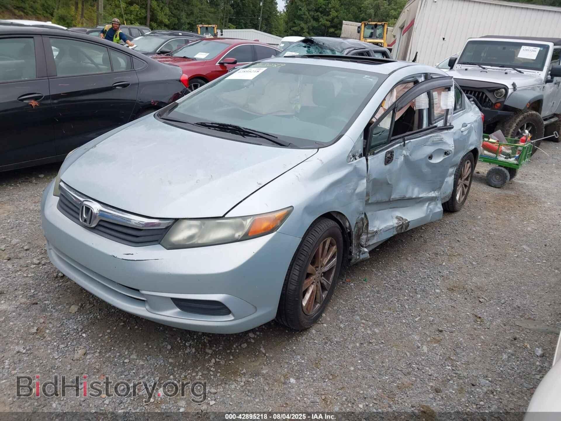 2012 HONDA CIVIC - VIN: 19XFB2F89CE038190 - Фото 2