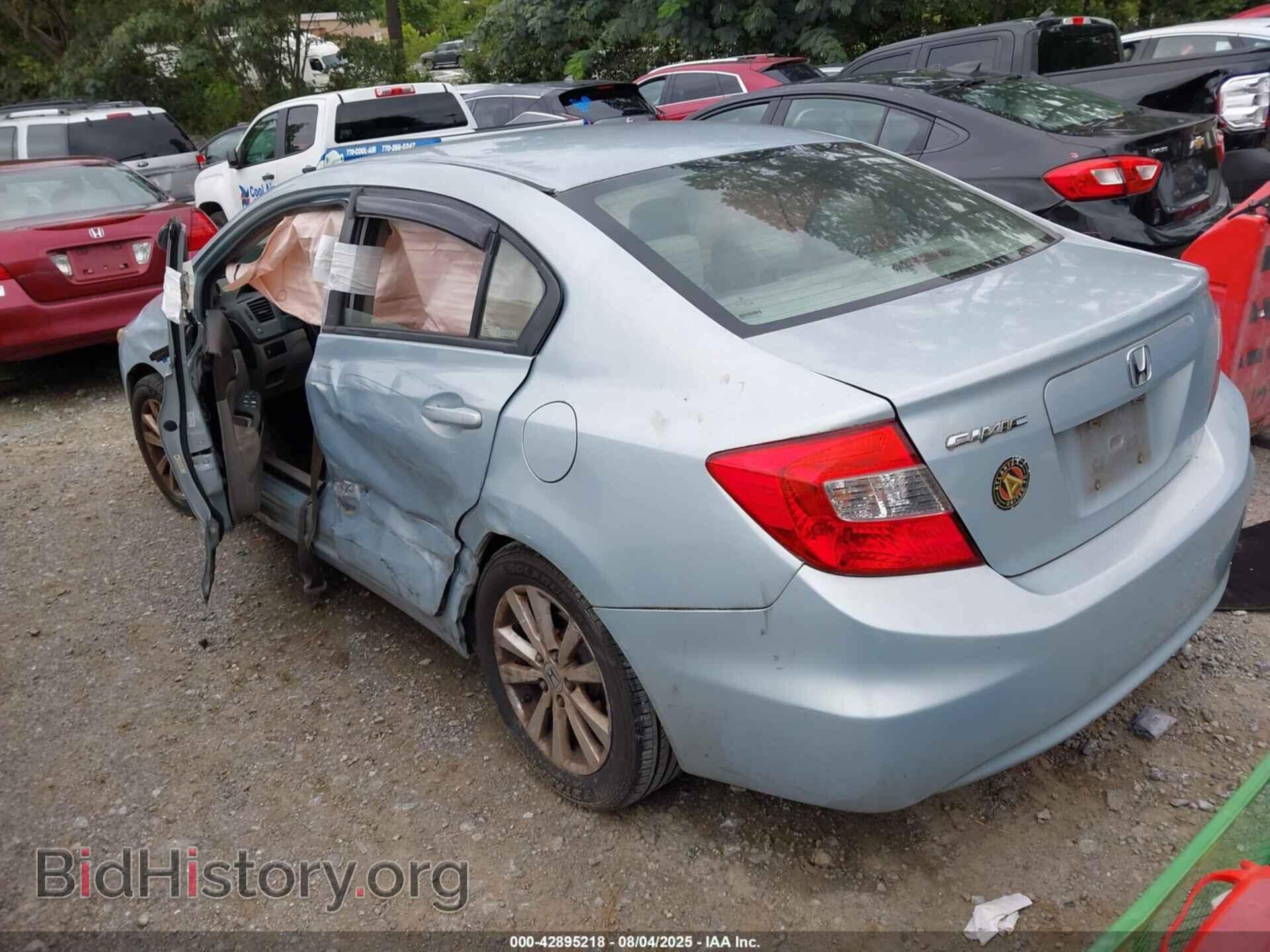 2012 HONDA CIVIC - VIN: 19XFB2F89CE038190 - Фото 3