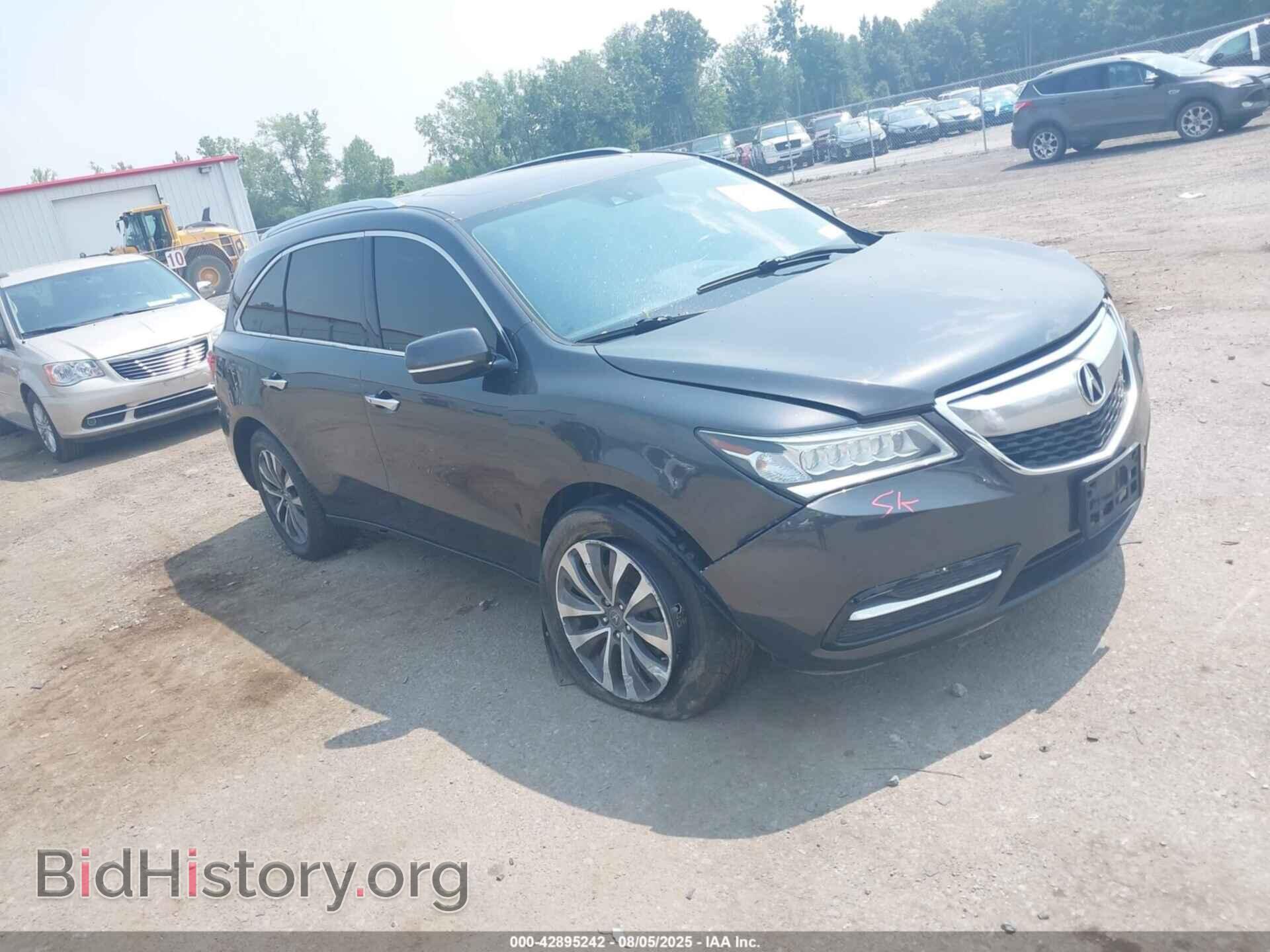 Фотография 5FRYD4H49FB028796 - ACURA MDX 2015