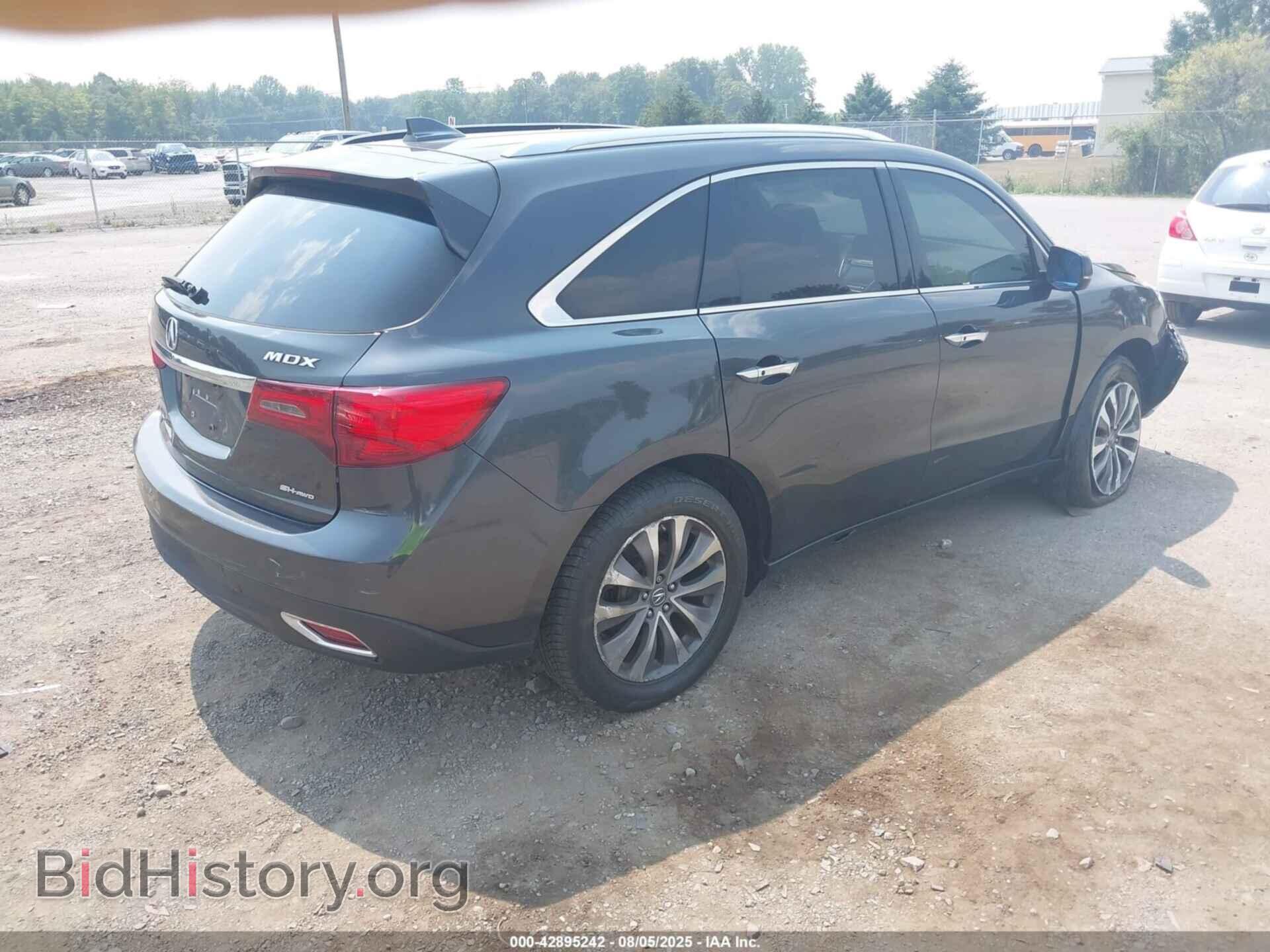 2015 ACURA MDX - VIN: 5FRYD4H49FB028796 - Фото 4
