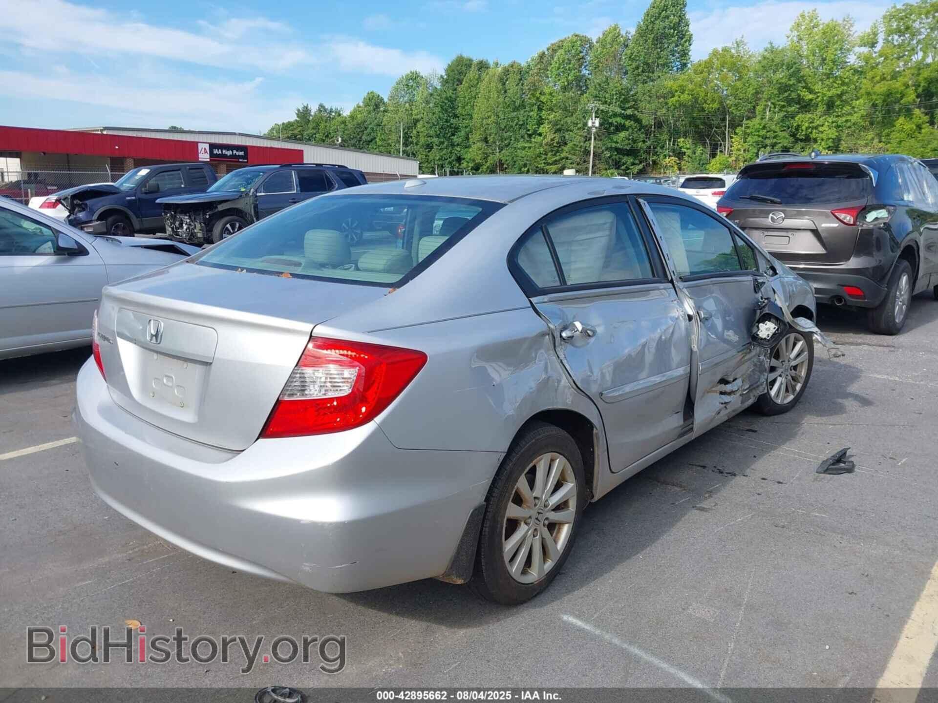 2012 HONDA CIVIC - VIN: 19XFB2F95CE327964 - Фото 4