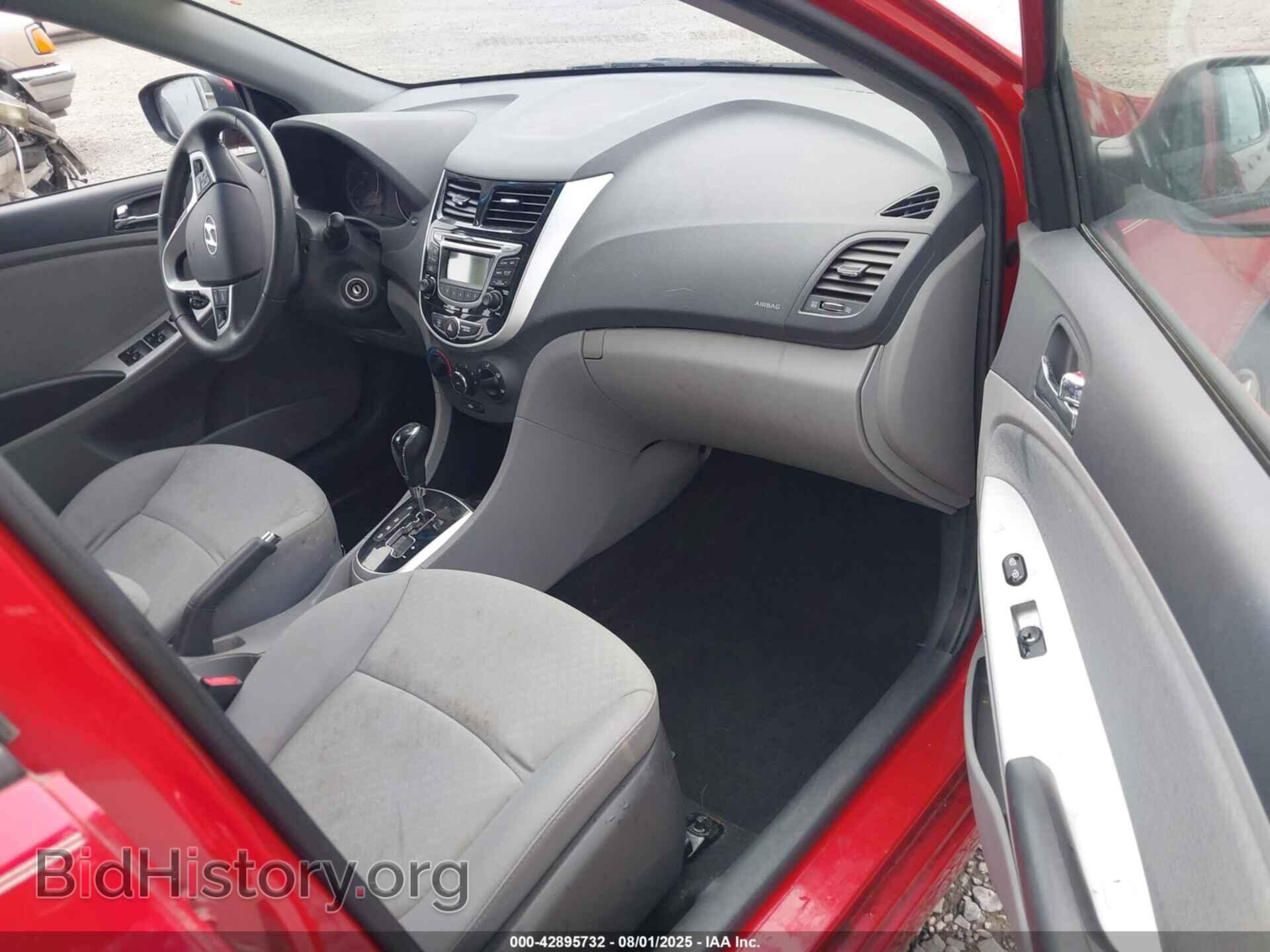 2013 HYUNDAI ACCENT - VIN: KMHCU5AE2DU084955 - Фото 5