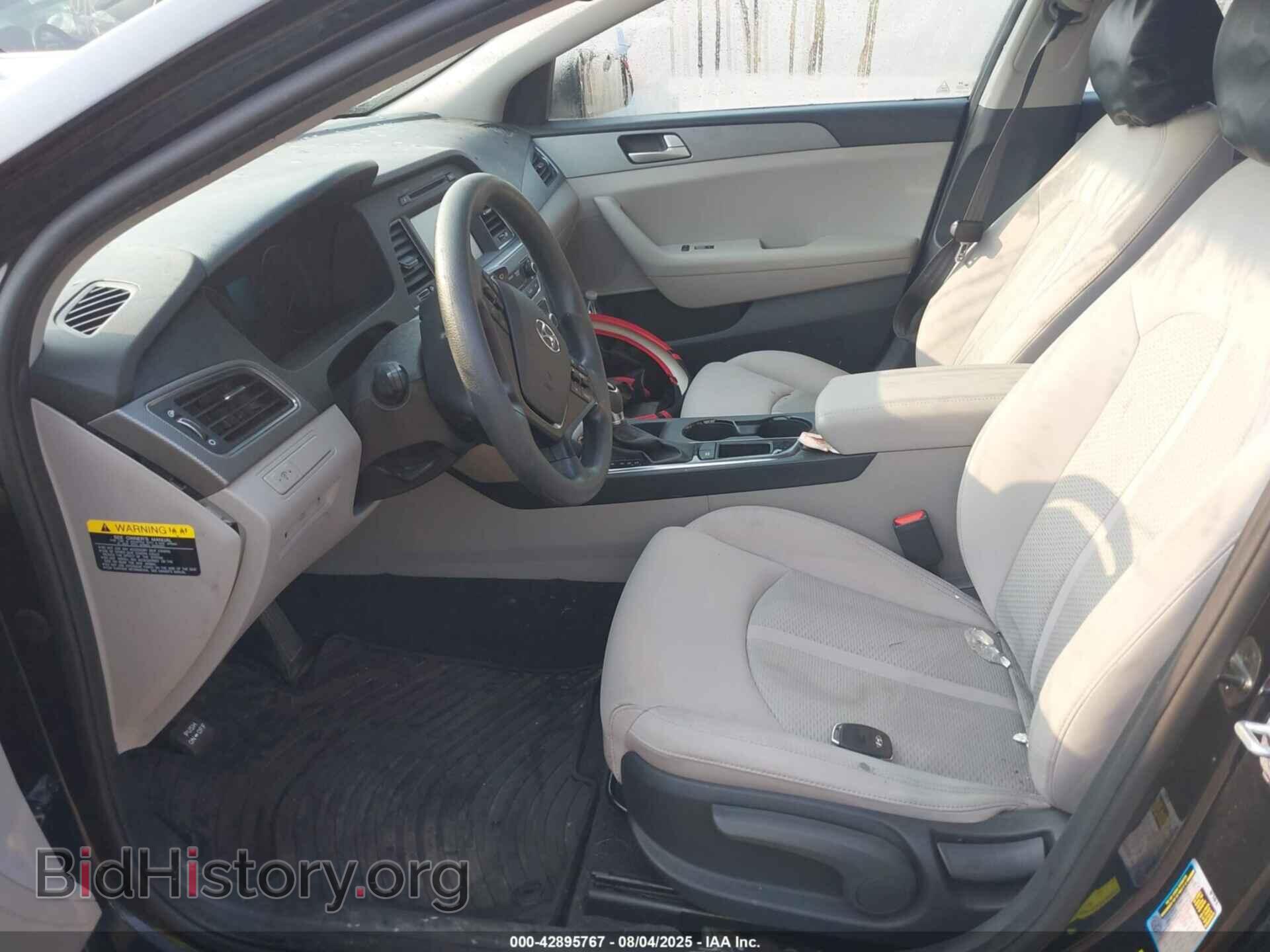 2017 HYUNDAI SONATA - VIN: 5NPE24AFXHH498703 - Фото 5