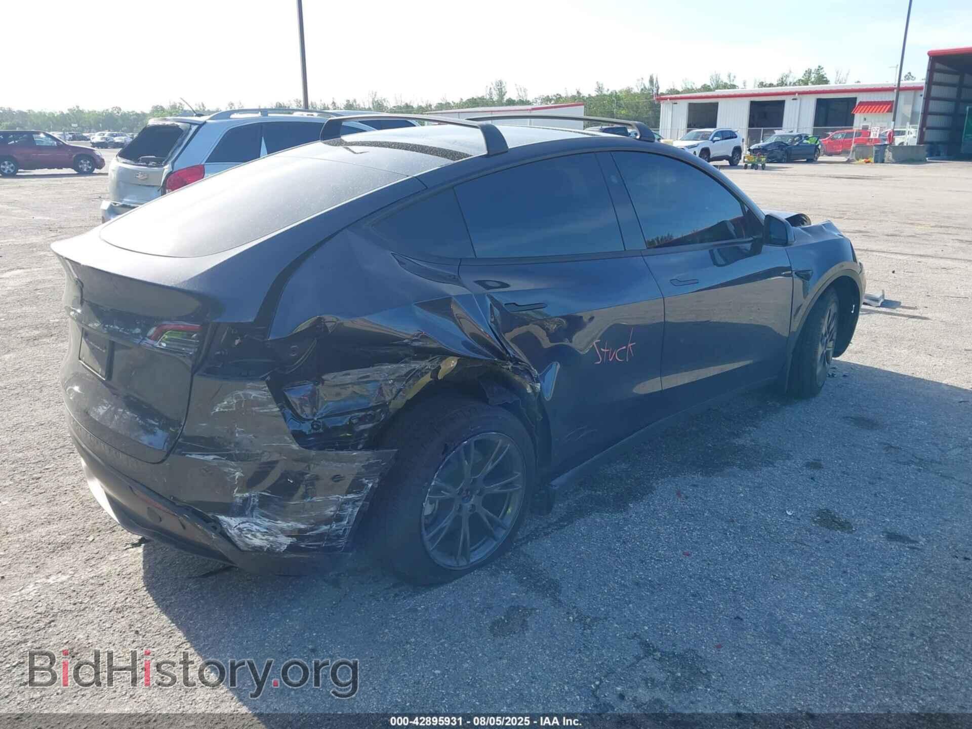 2024 TESLA MODEL Y - VIN: 7SAYGDED7RF213420 - Фото 4