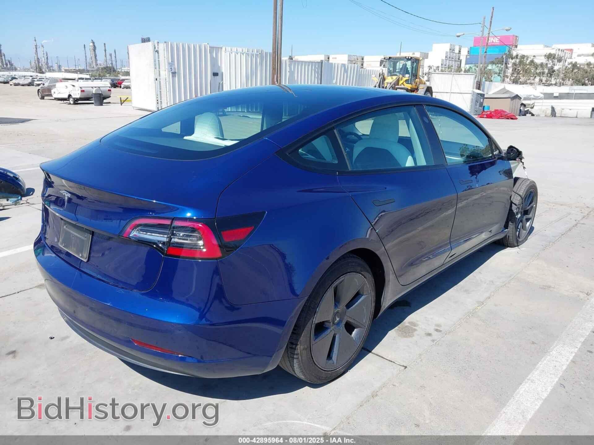 2022 TESLA MODEL 3 - VIN: 5YJ3E1EA4NF373346 - Фото 4
