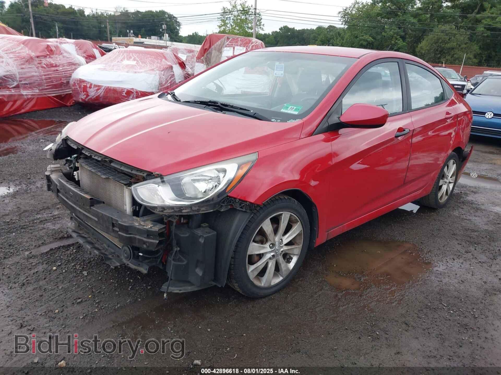 2013 HYUNDAI ACCENT - VIN: KMHCU4AE4DU321956 - Фото 2