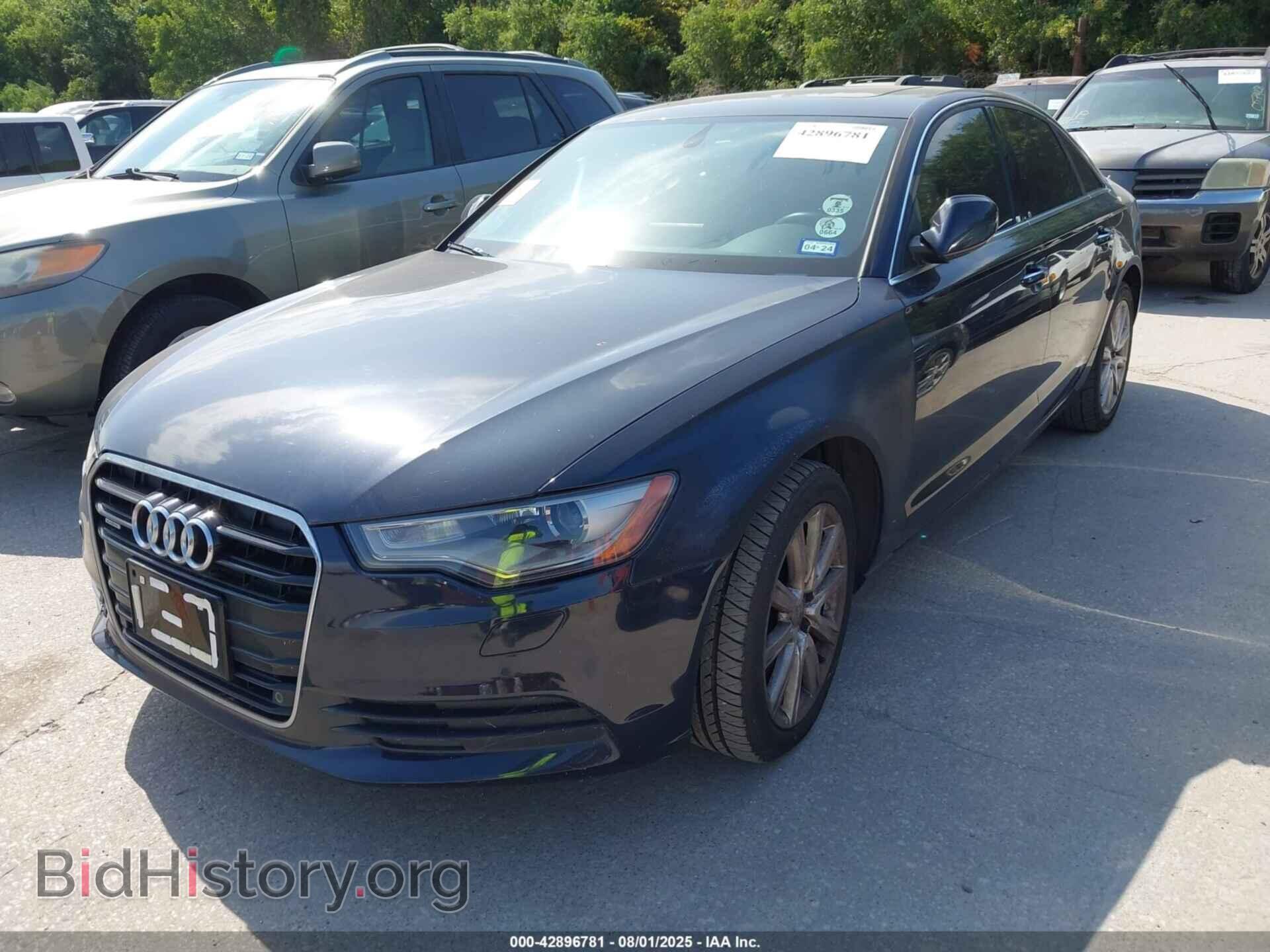 2014 AUDI A6 - VIN: WAUGFAFCXEN105849 - Фото 2