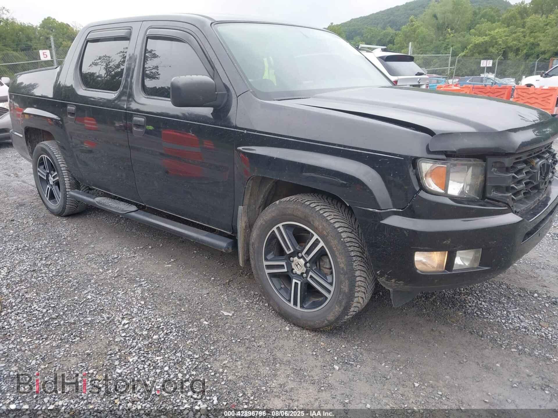 Photo 5FPYK1F77EB012377 - HONDA RIDGELINE 2014