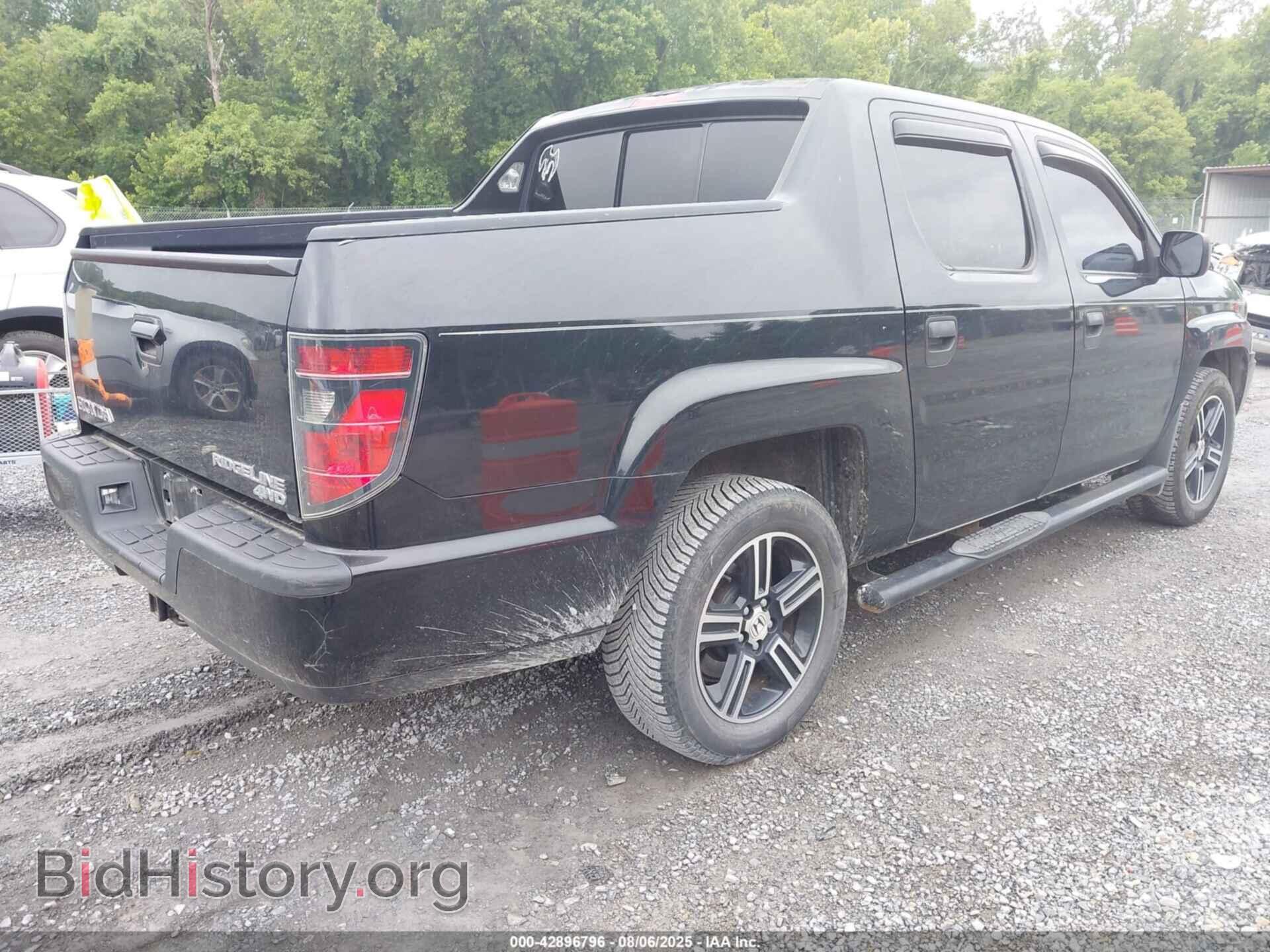 2014 HONDA RIDGELINE - VIN: 5FPYK1F77EB012377 - Фото 4