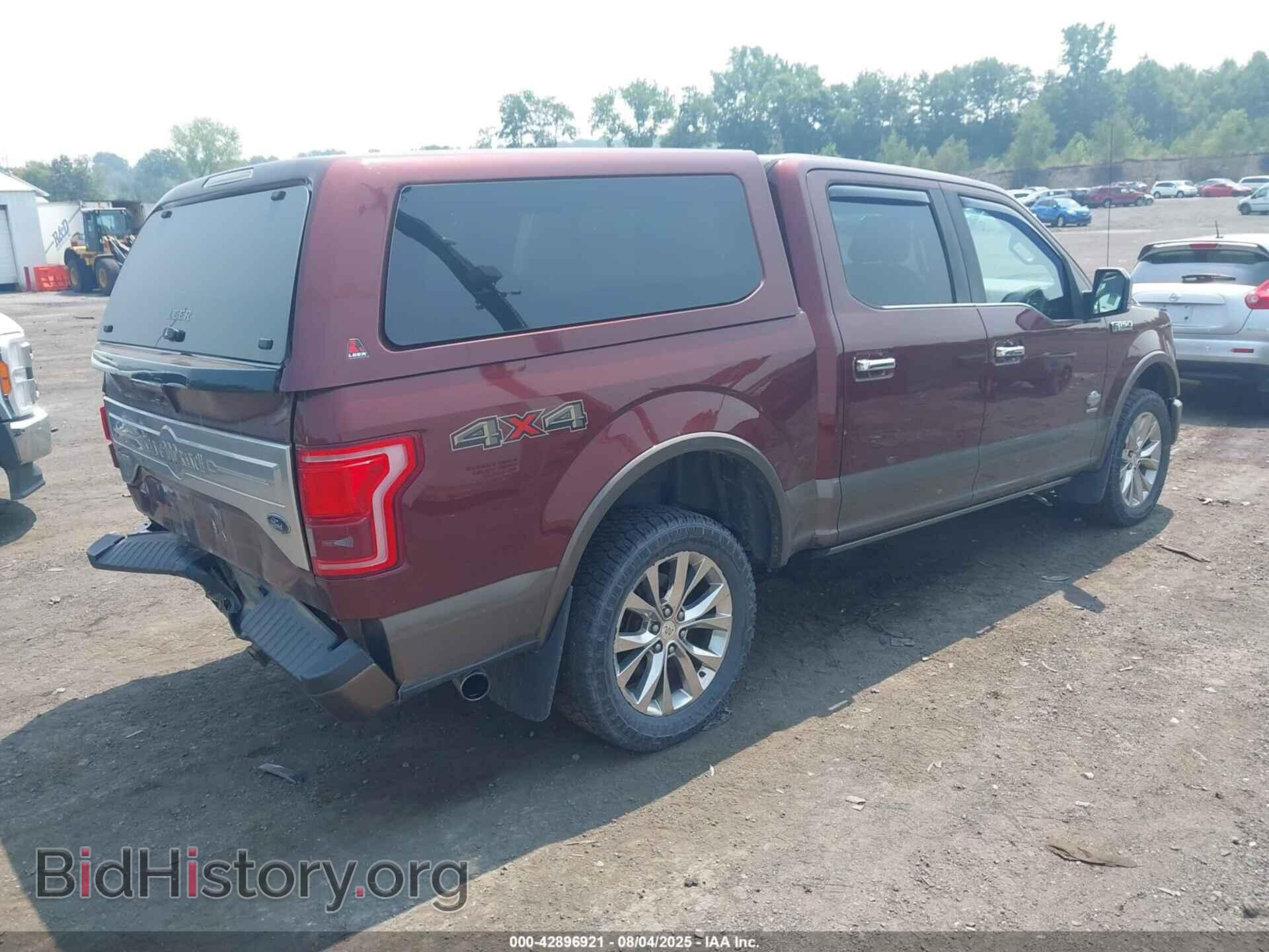 2016 FORD F-150 - VIN: 1FTEW1EGXGFC11018 - Фото 4