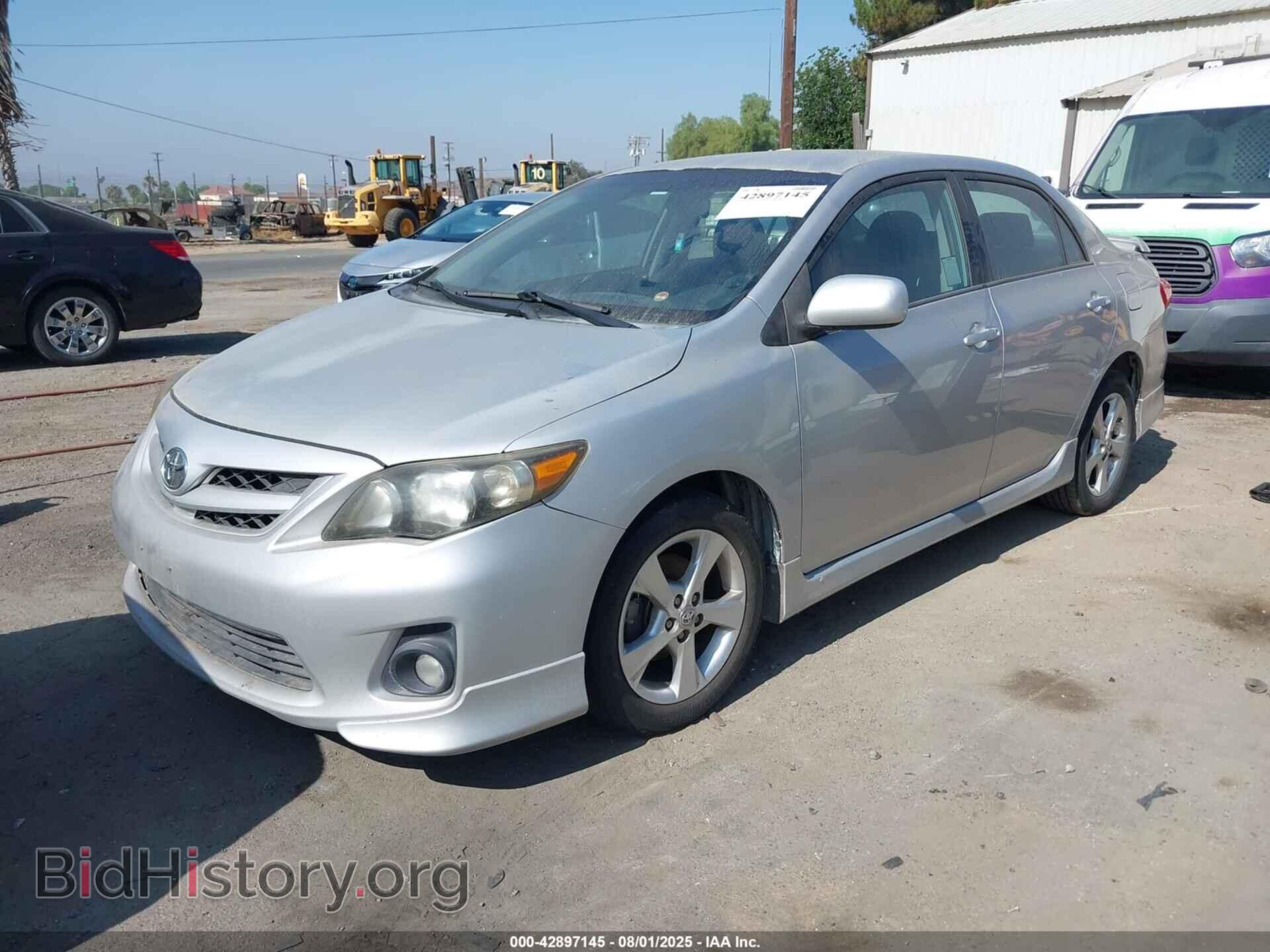 2011 TOYOTA COROLLA - VIN: 2T1BU4EEXBC712646 - Фото 2