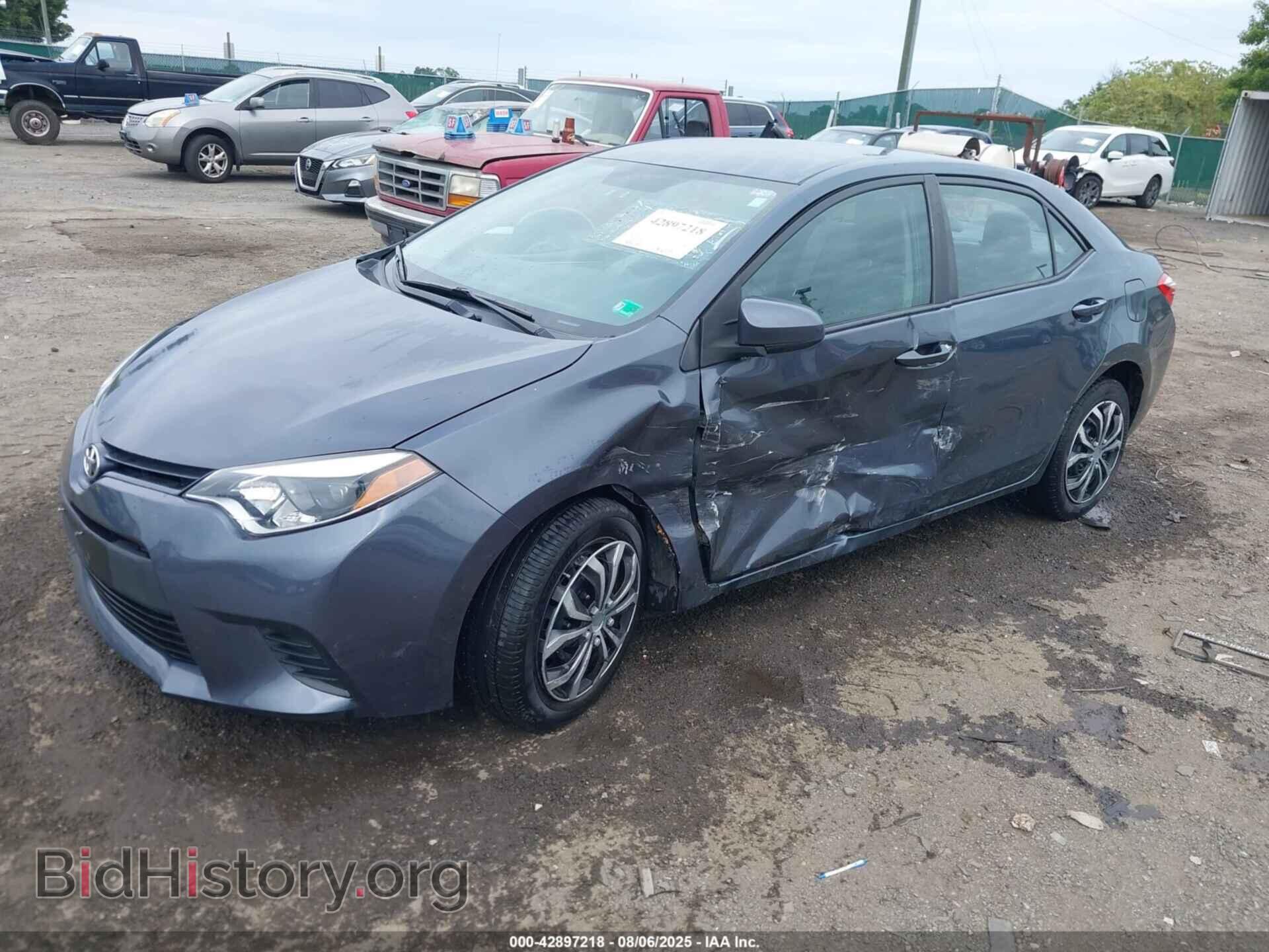 2014 TOYOTA COROLLA - VIN: 2T1BURHE7EC212604 - Фото 2