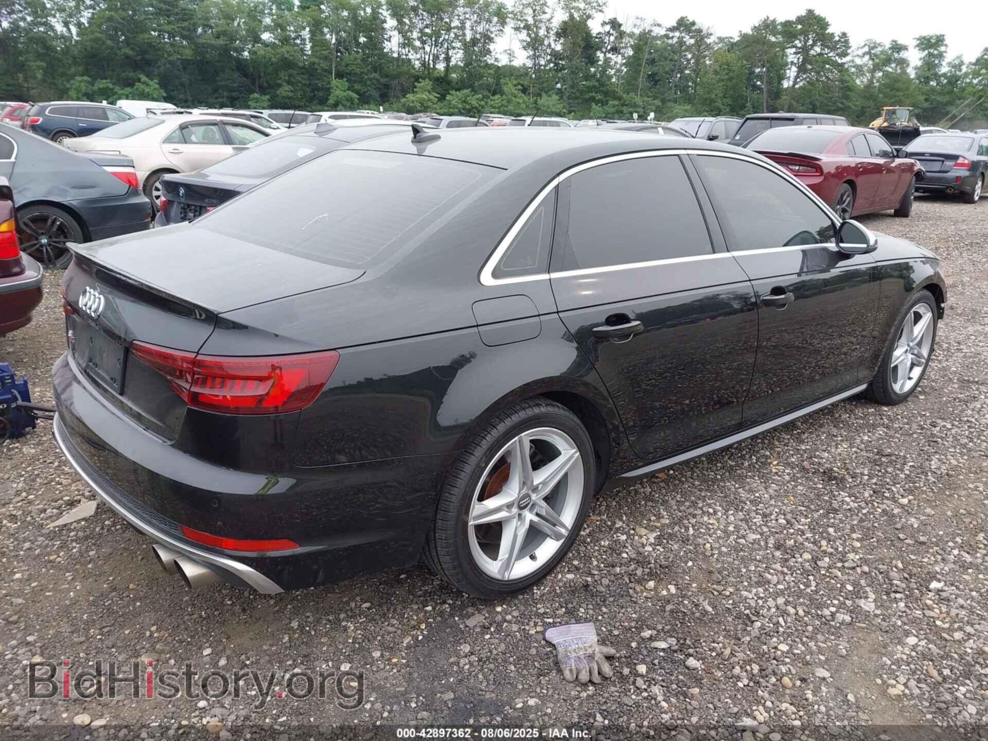 2019 AUDI S4 - VIN: WAUB4AF41KA044595 - Фото 4