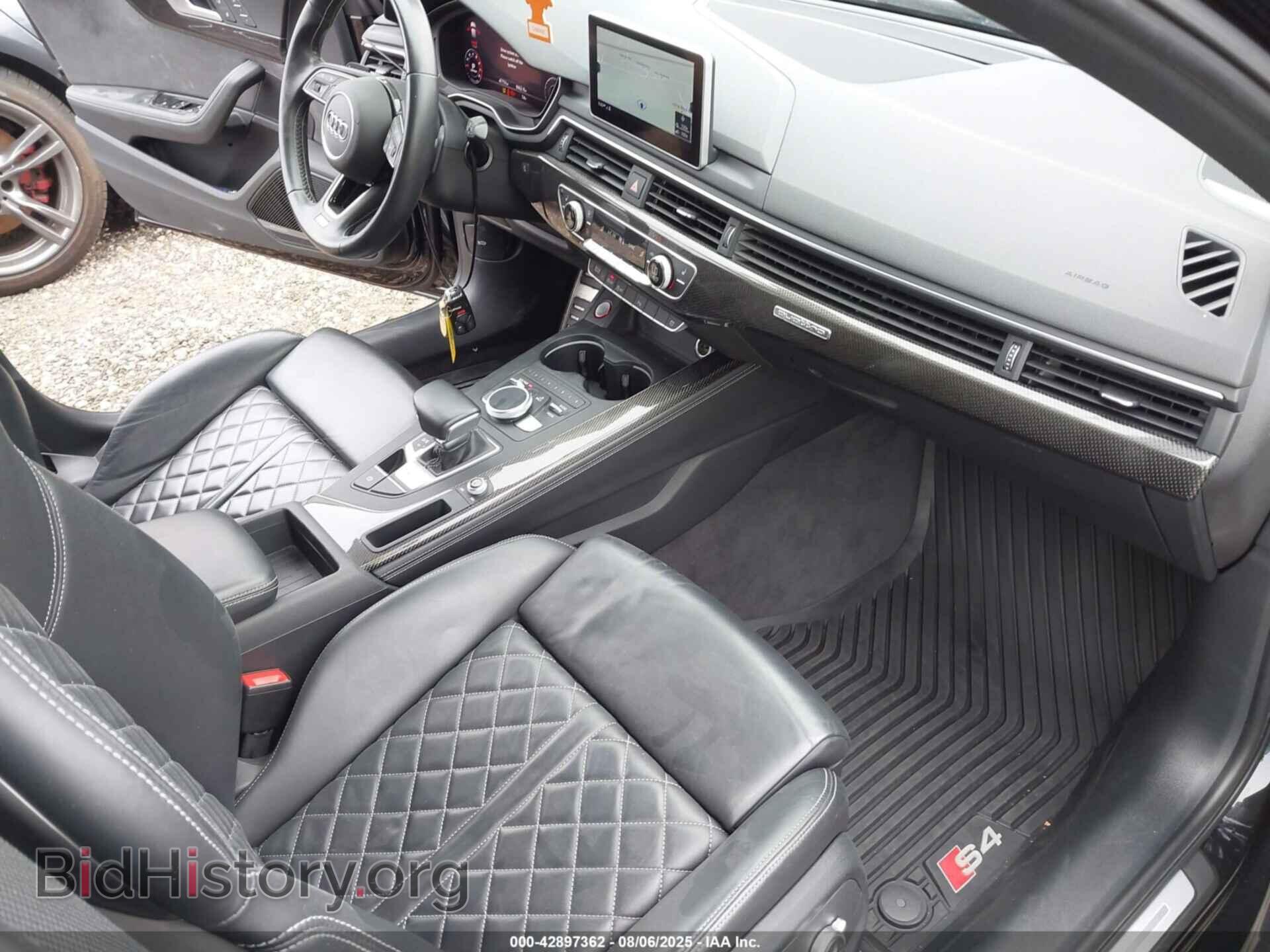 2019 AUDI S4 - VIN: WAUB4AF41KA044595 - Фото 5