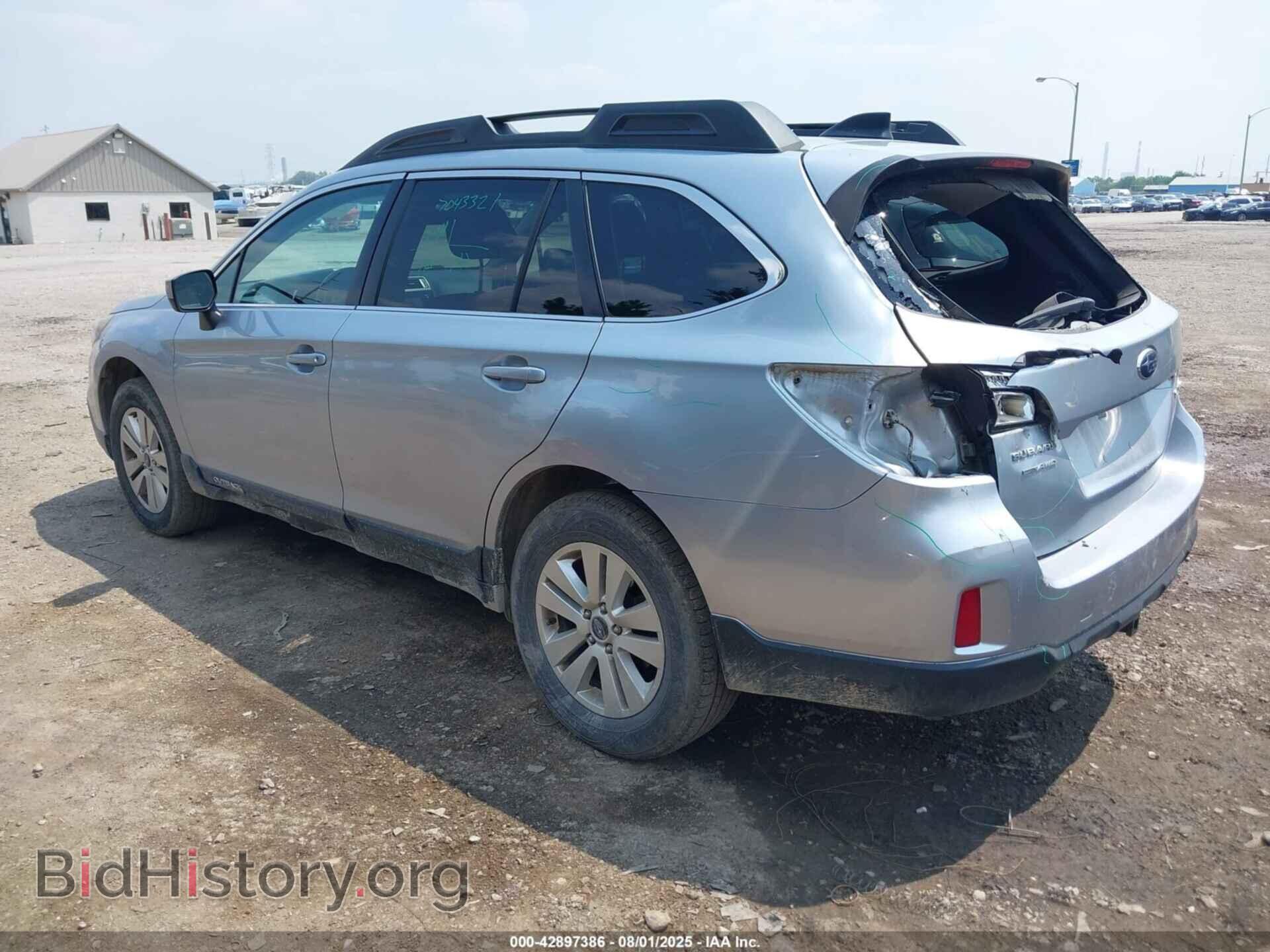 2016 SUBARU OUTBACK - VIN: 4S4BSBCC5G3246745 - Фото 3