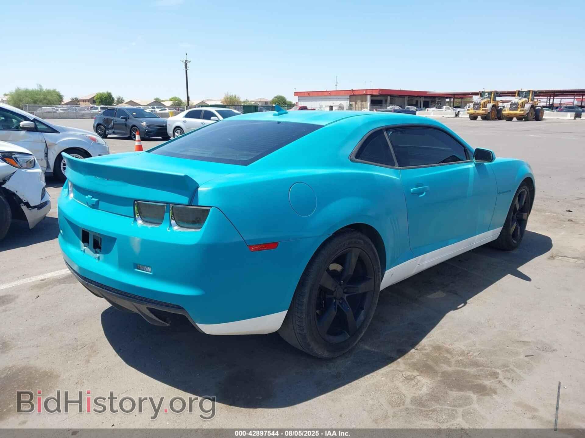 2013 CHEVROLET CAMARO - VIN: 2G1FA1E38D9242992 - Фото 4