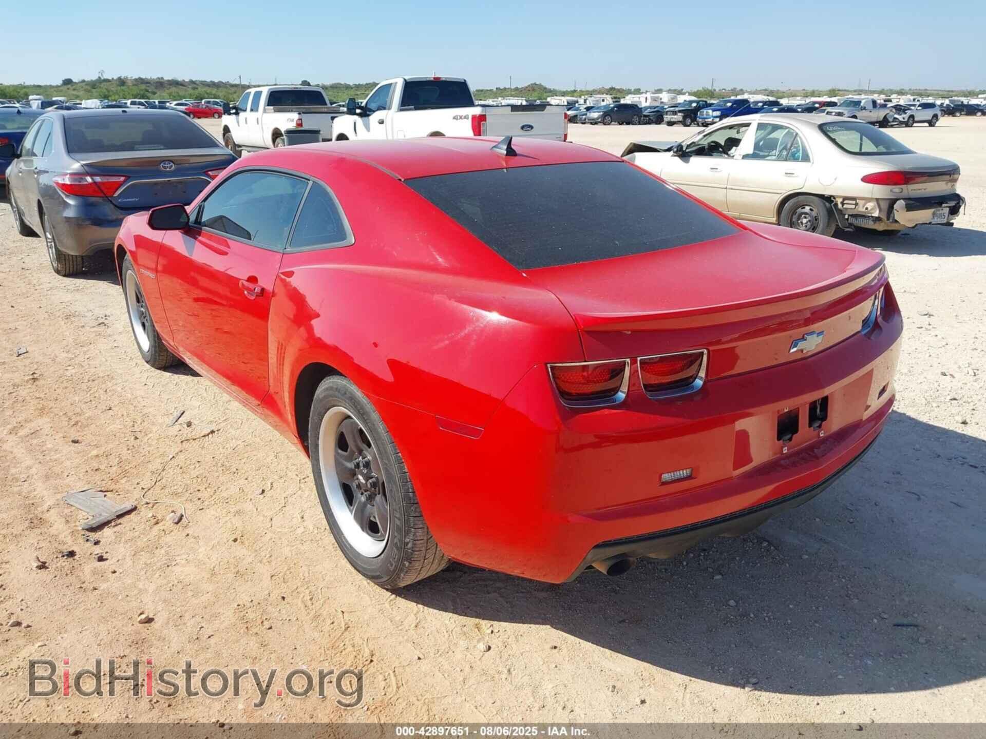 2012 CHEVROLET CAMARO - VIN: 2G1FA1E31C9124152 - Фото 3