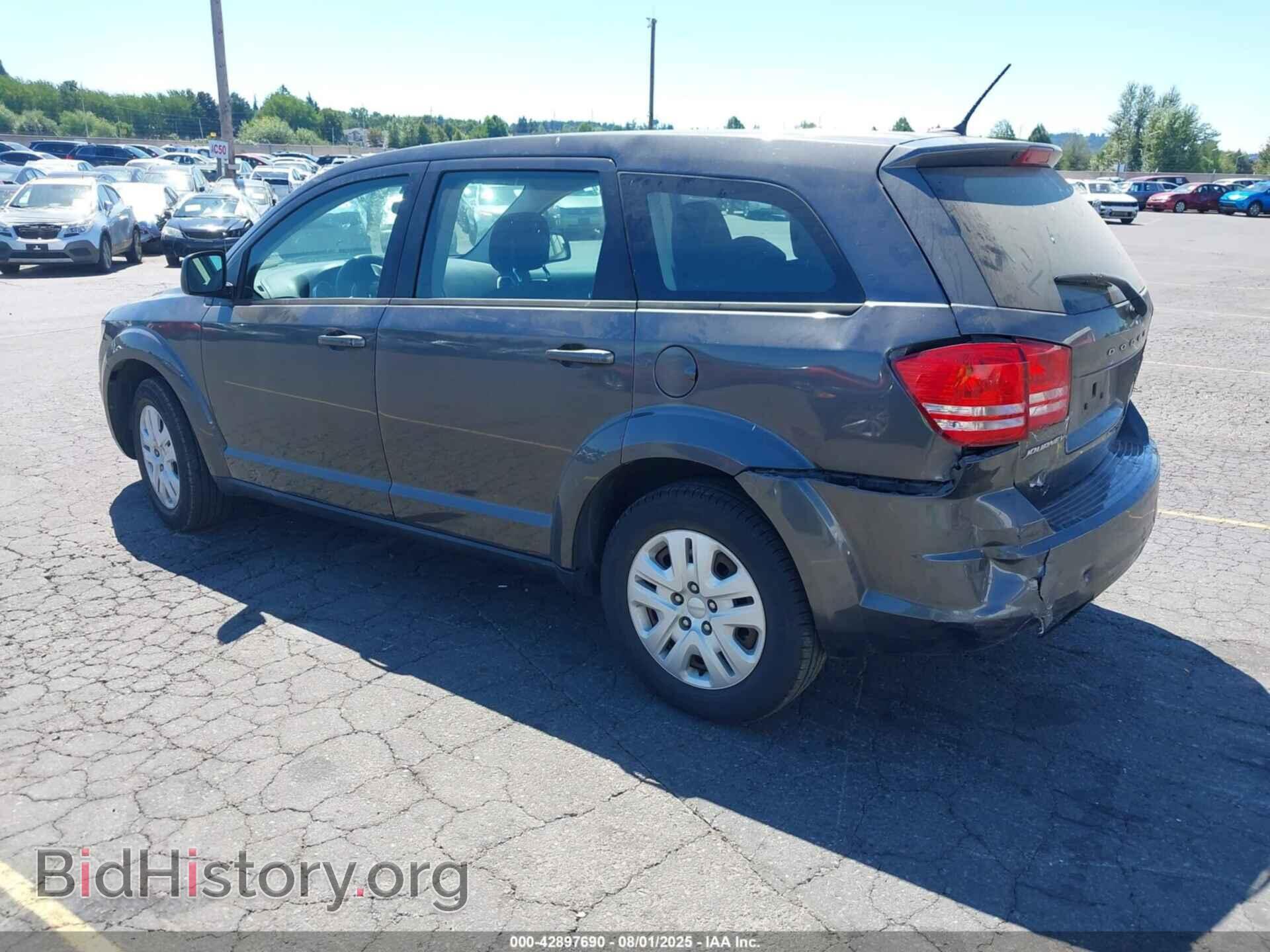 2014 DODGE JOURNEY - VIN: 3C4PDCAB6ET149818 - Фото 3