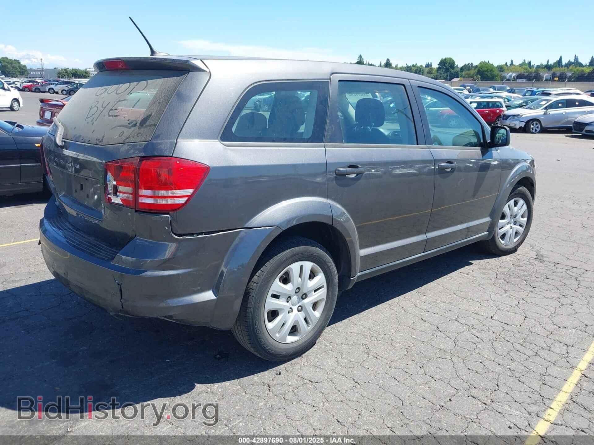 2014 DODGE JOURNEY - VIN: 3C4PDCAB6ET149818 - Фото 4