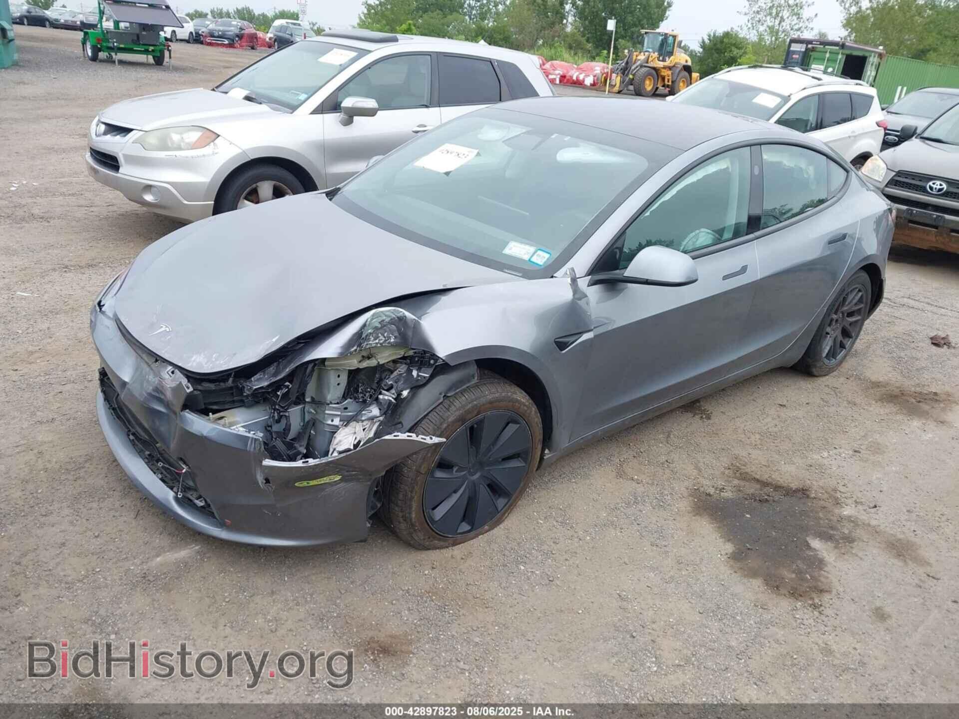 2024 TESLA MODEL 3 - VIN: 5YJ3E1EB7RF846543 - Фото 2