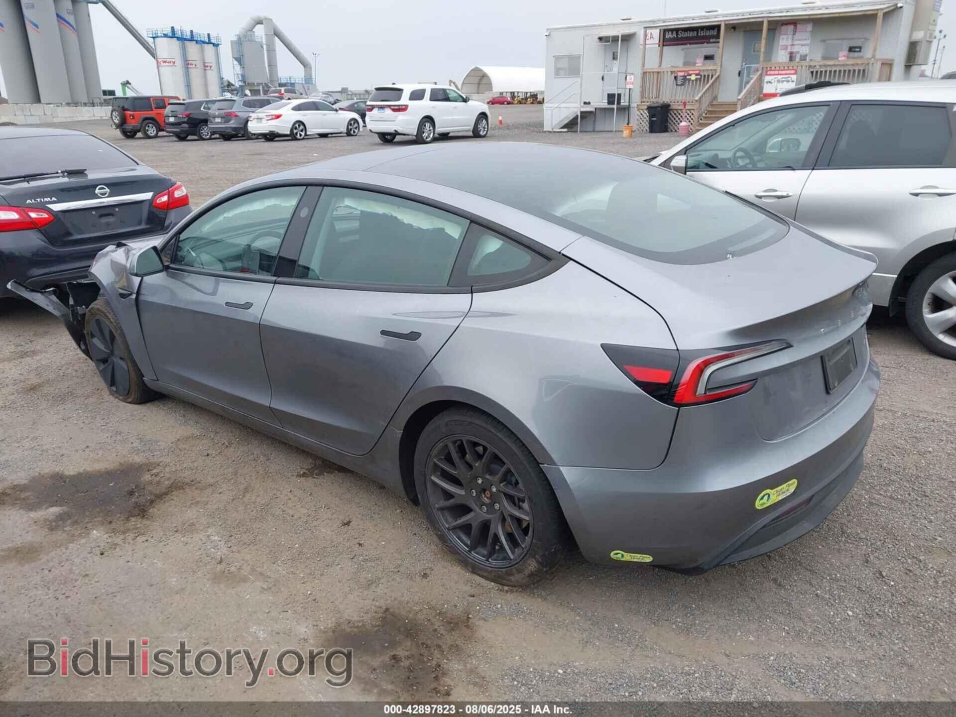 2024 TESLA MODEL 3 - VIN: 5YJ3E1EB7RF846543 - Фото 3
