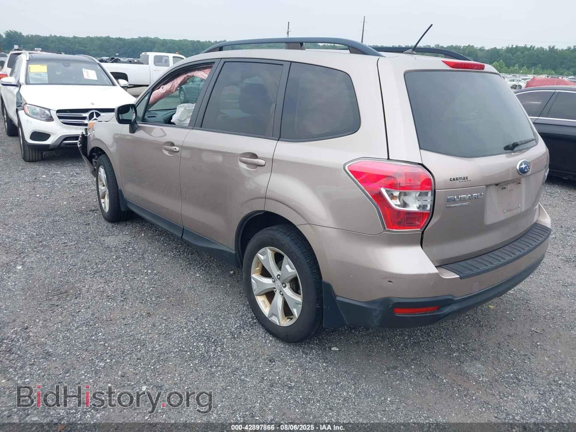 2015 SUBARU FORESTER - VIN: JF2SJADC9FH833582 - Фото 3