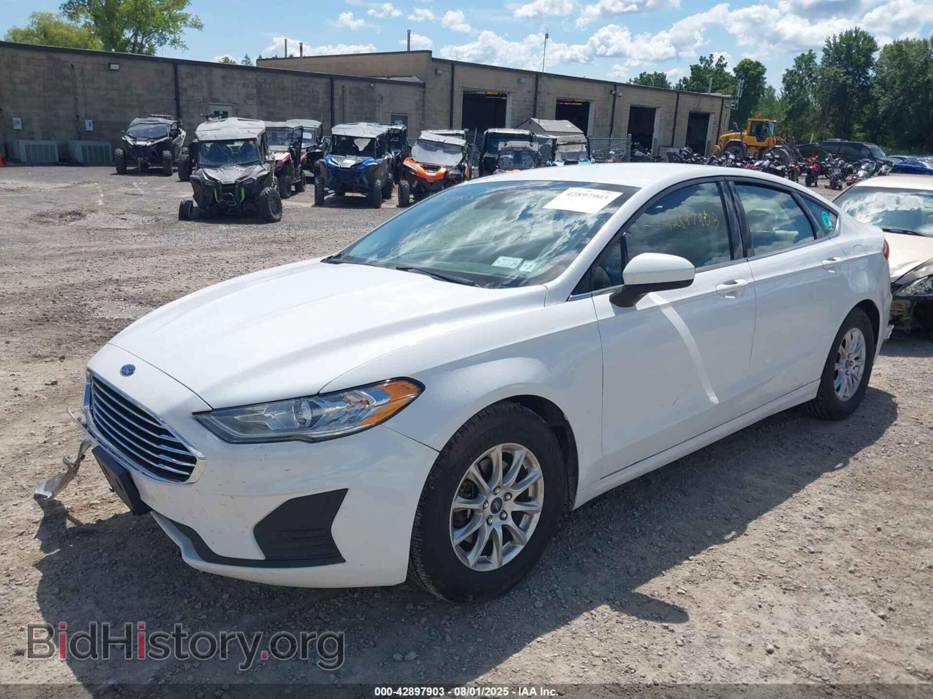 2019 FORD FUSION - VIN: 3FA6P0G73KR152033 - Фото 2
