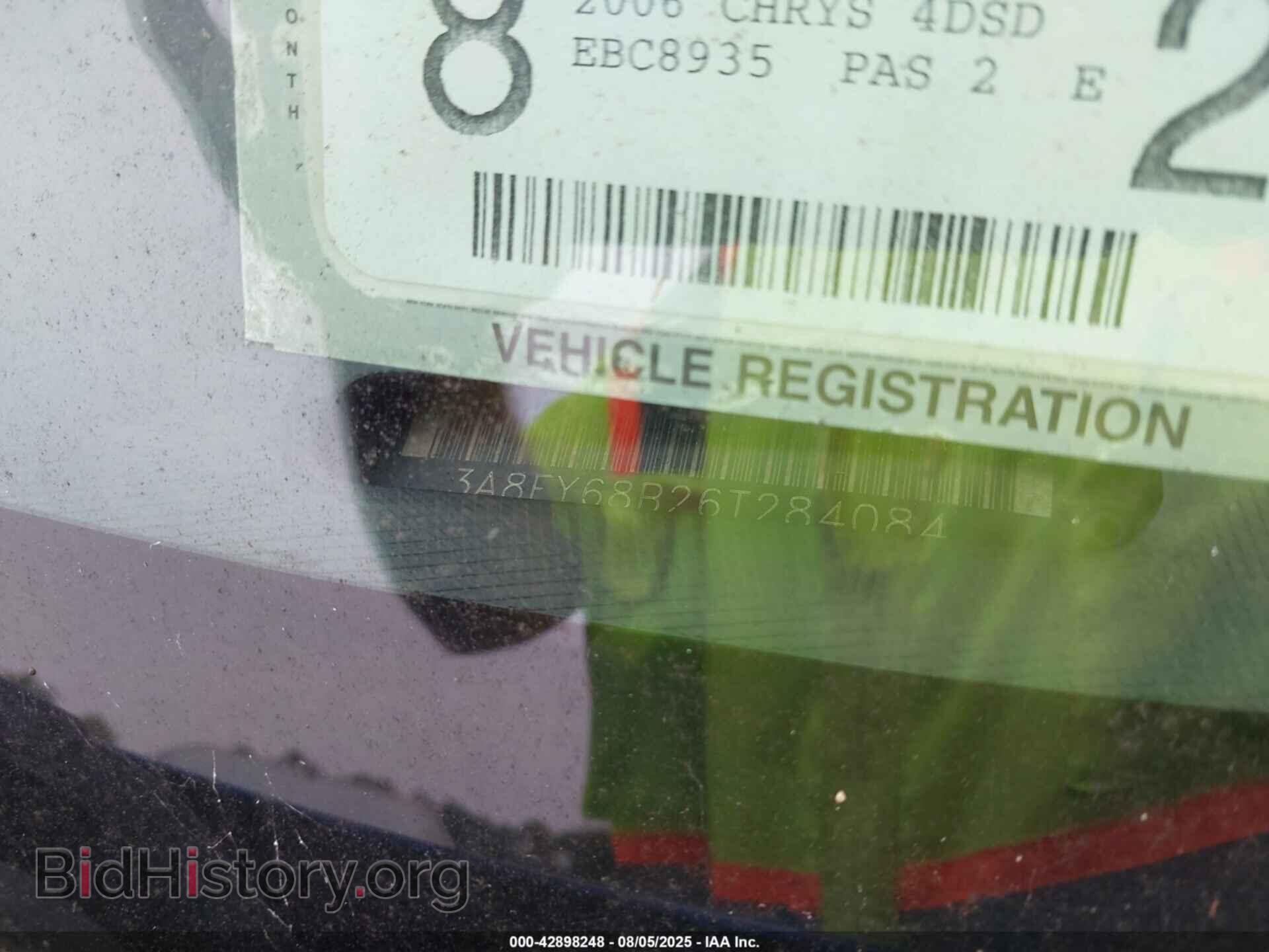 2006 CHRYSLER PT CRUISER - VIN: 3A8FY68B26T284084 - Фото 9
