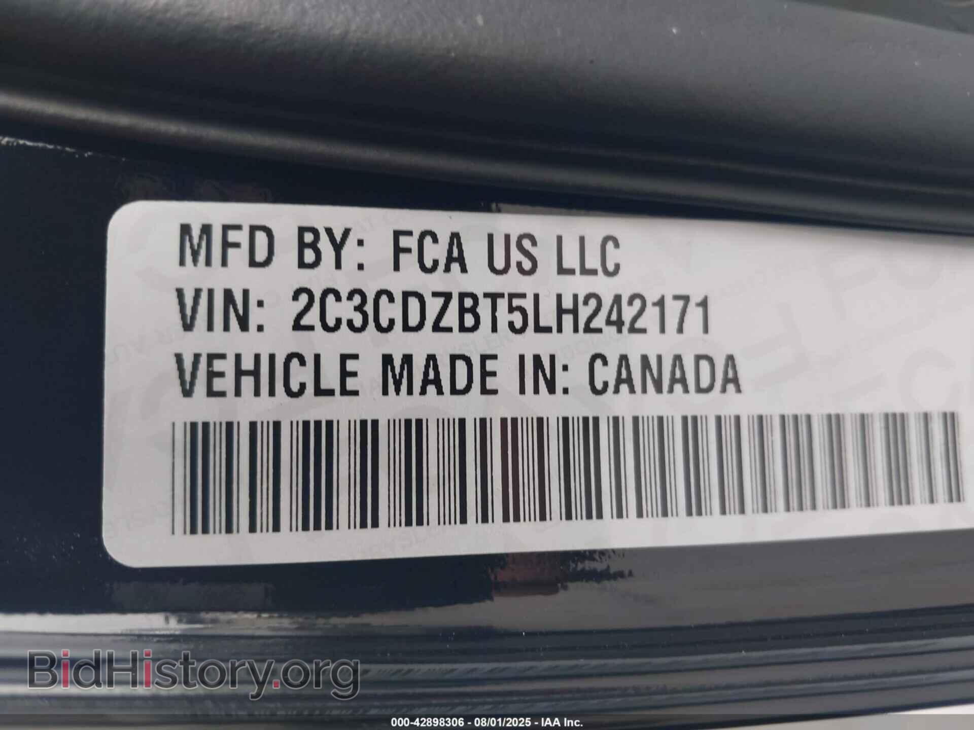 2020 DODGE CHALLENGER - VIN: 2C3CDZBT5LH242171 - Фото 9