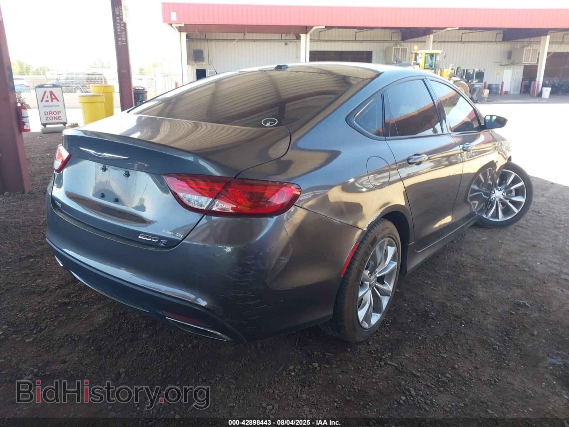 2015 CHRYSLER 200 - VIN: 1C3CCCBB8FN596950 - Фото 4