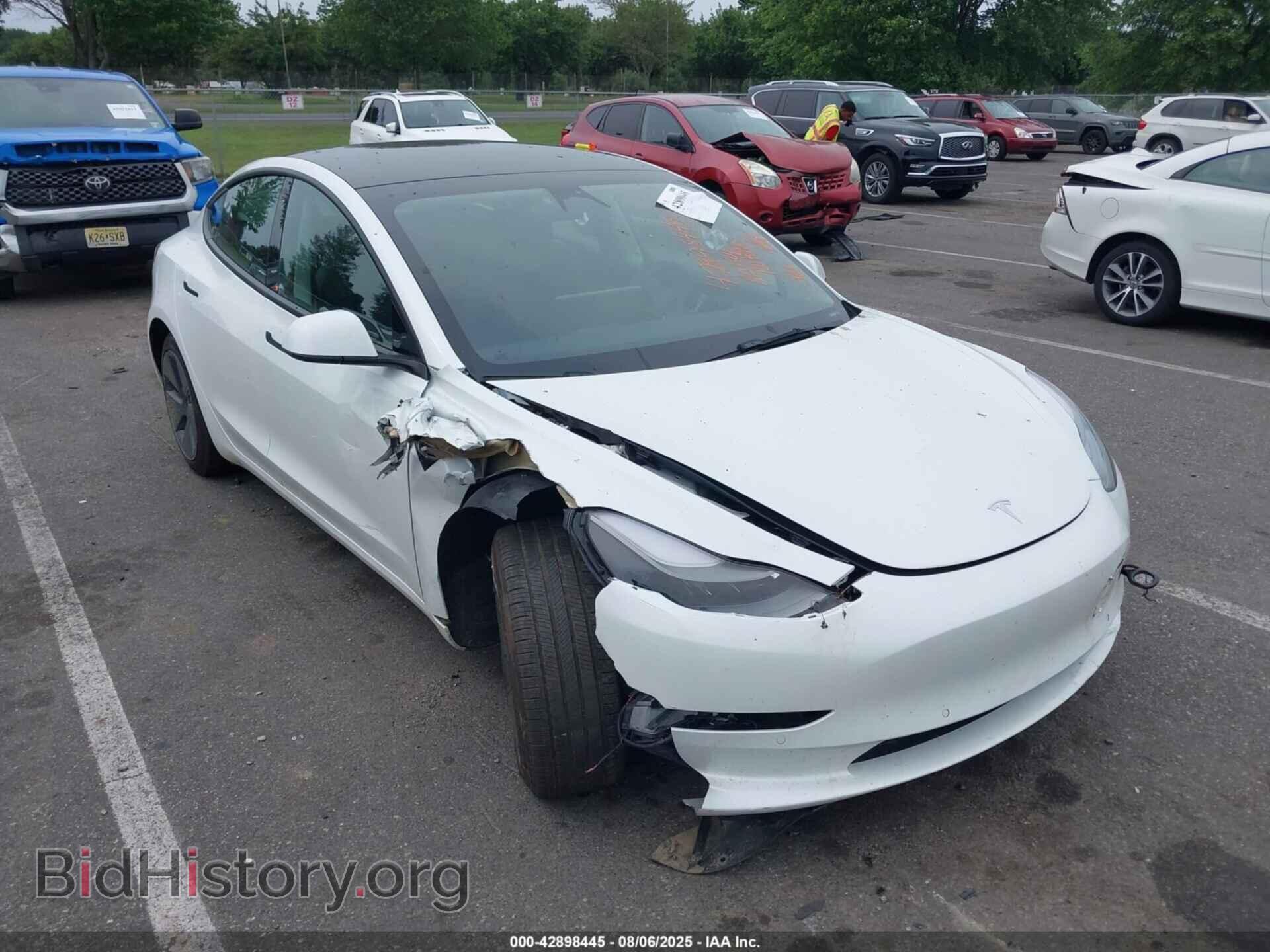 Photo 5YJ3E1EA9NF316639 - TESLA MODEL 3 2022