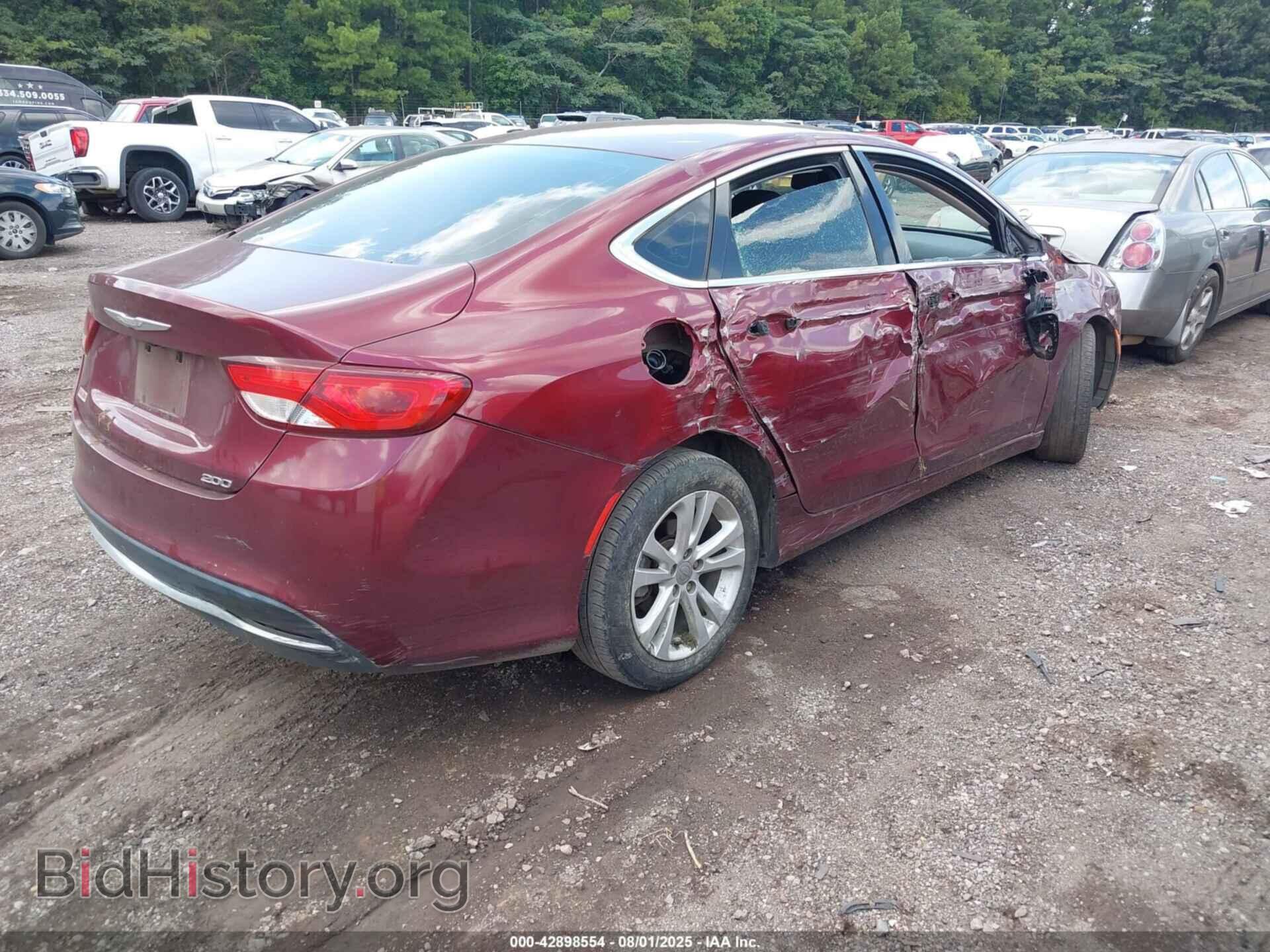 2015 CHRYSLER 200 - VIN: 1C3CCCABXFN715633 - Фото 4