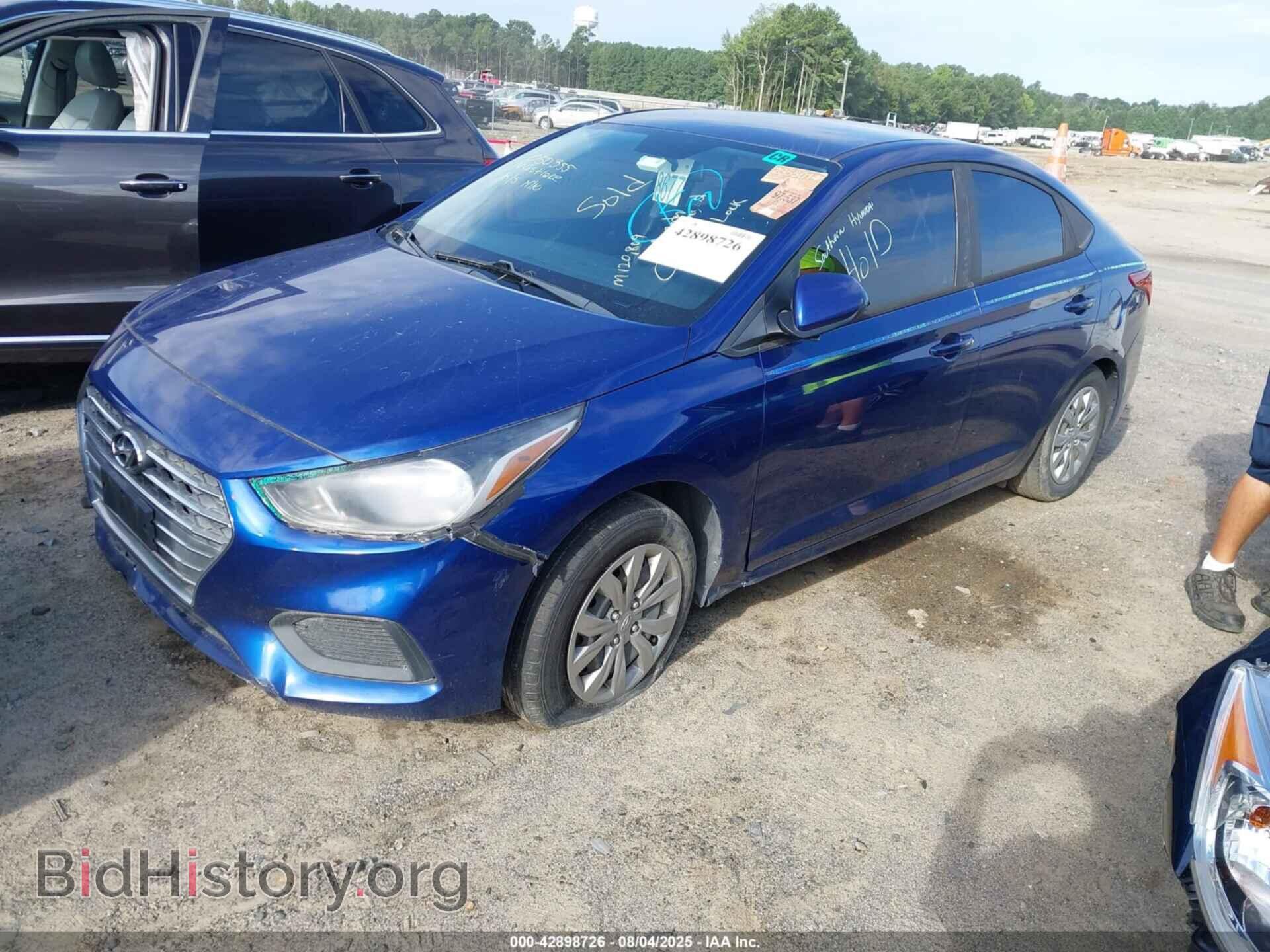 2019 HYUNDAI ACCENT - VIN: 3KPC24A38KE050355 - Фото 2
