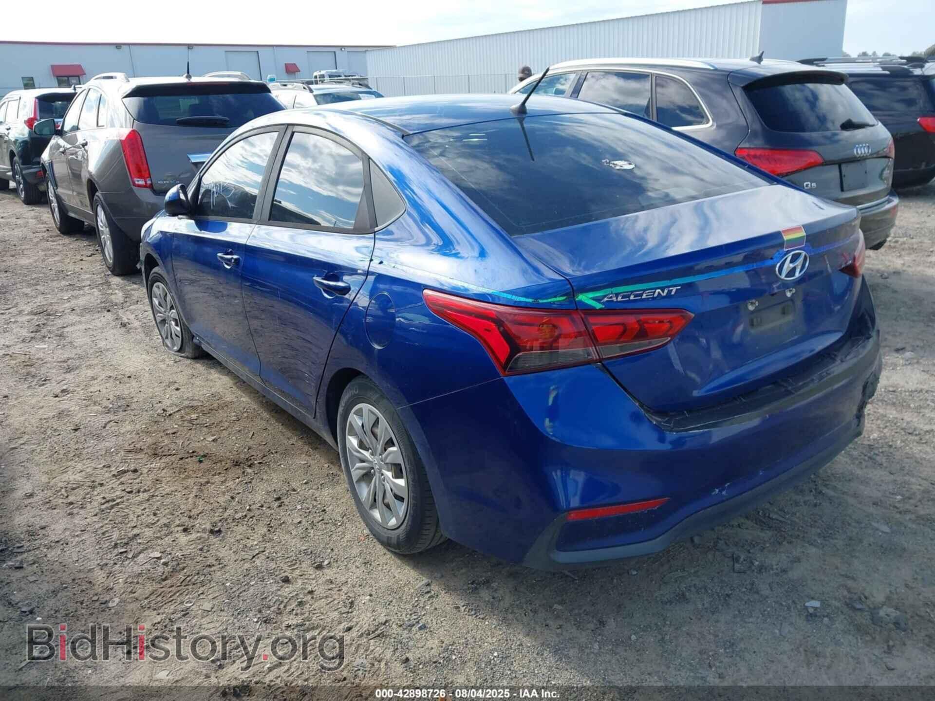 2019 HYUNDAI ACCENT - VIN: 3KPC24A38KE050355 - Фото 3