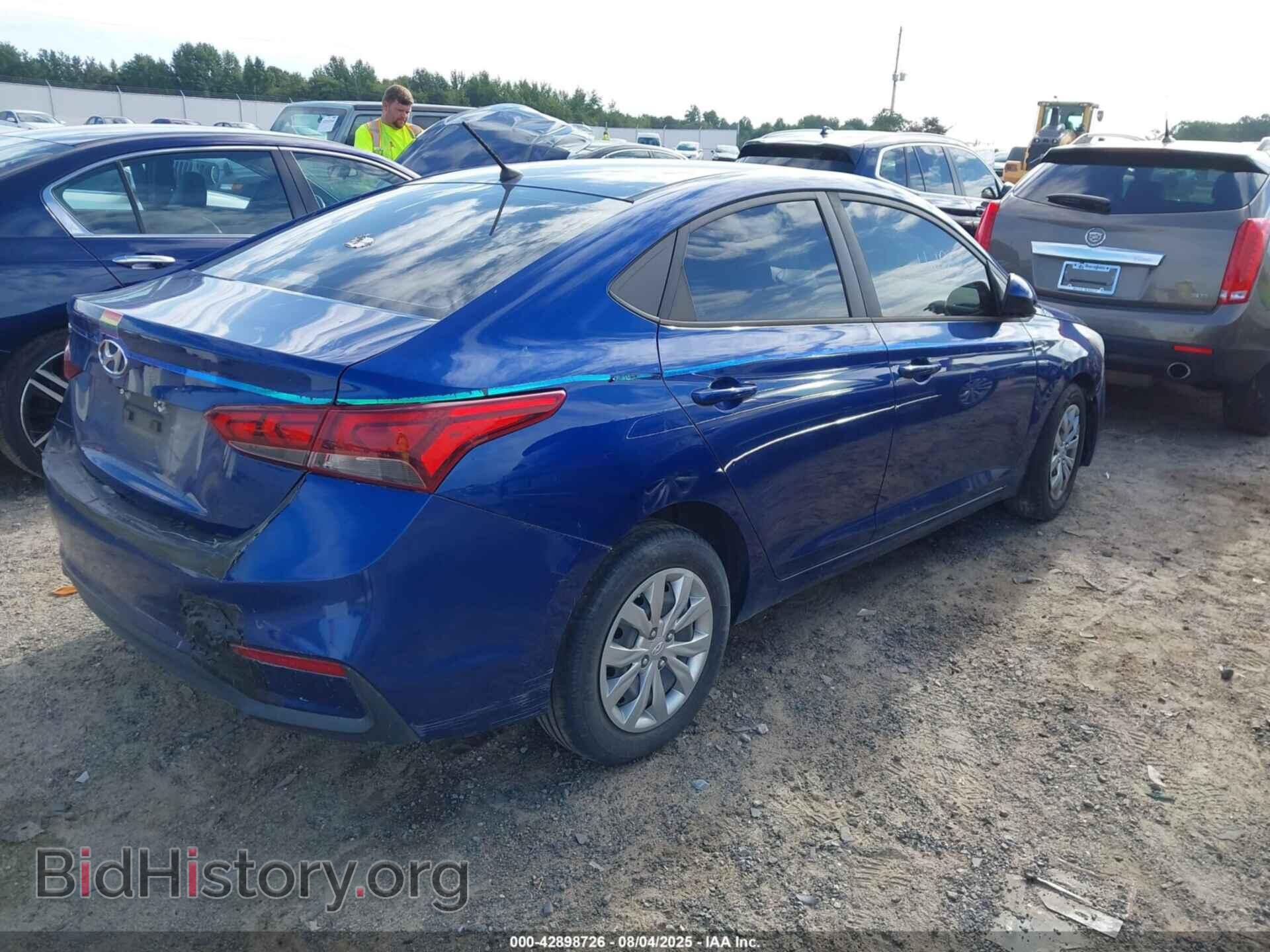 2019 HYUNDAI ACCENT - VIN: 3KPC24A38KE050355 - Фото 4
