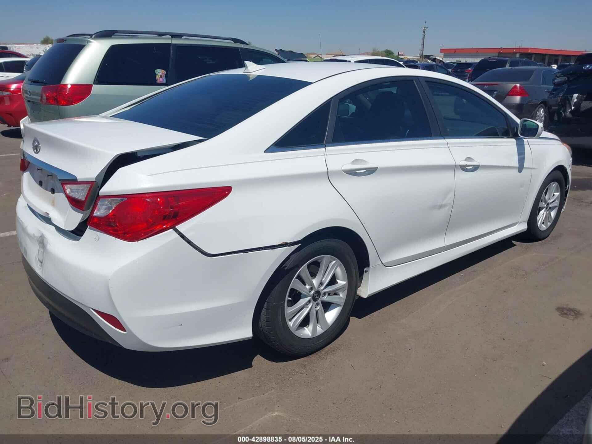 2014 HYUNDAI SONATA - VIN: 5NPEB4AC7EH816357 - Фото 4