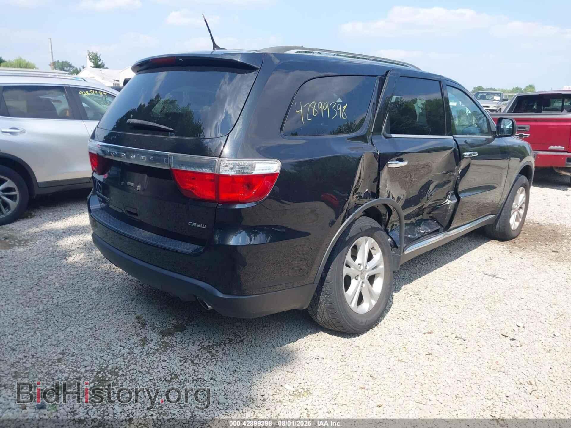 2013 DODGE DURANGO - VIN: 1C4RDJDG2DC593017 - Фото 4