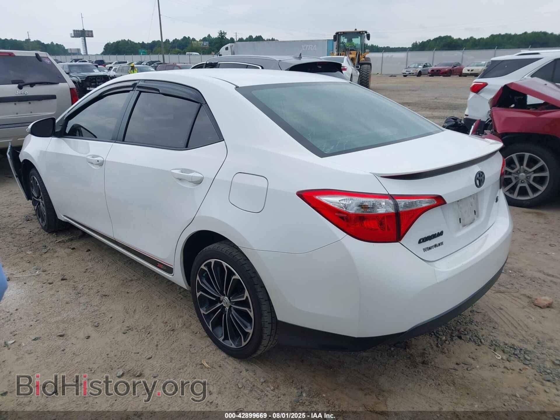 2015 TOYOTA COROLLA - VIN: 2T1BURHE4FC406170 - Фото 3