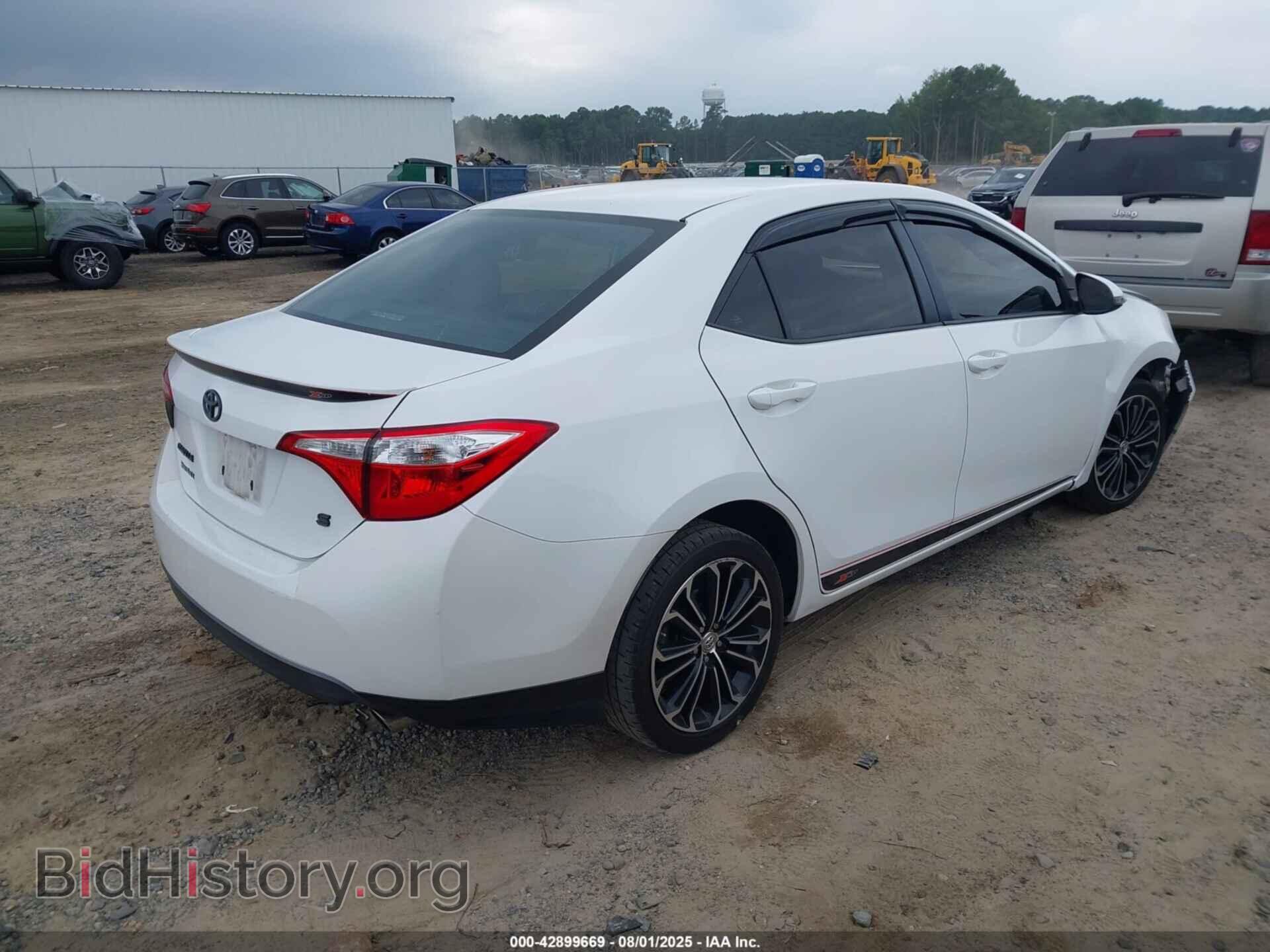 2015 TOYOTA COROLLA - VIN: 2T1BURHE4FC406170 - Фото 4