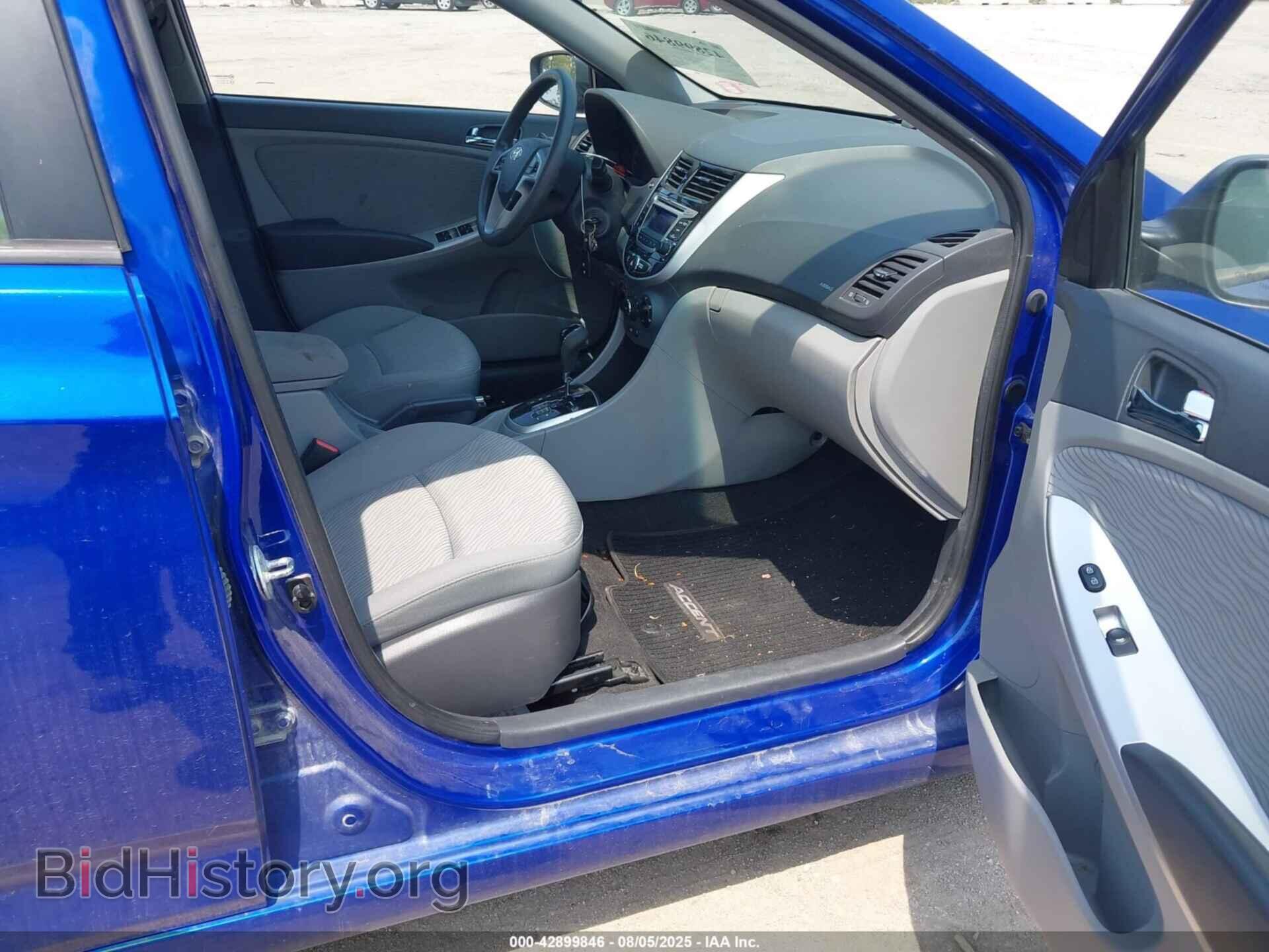 2014 HYUNDAI ACCENT - VIN: KMHCU4AE3EU649614 - Фото 5