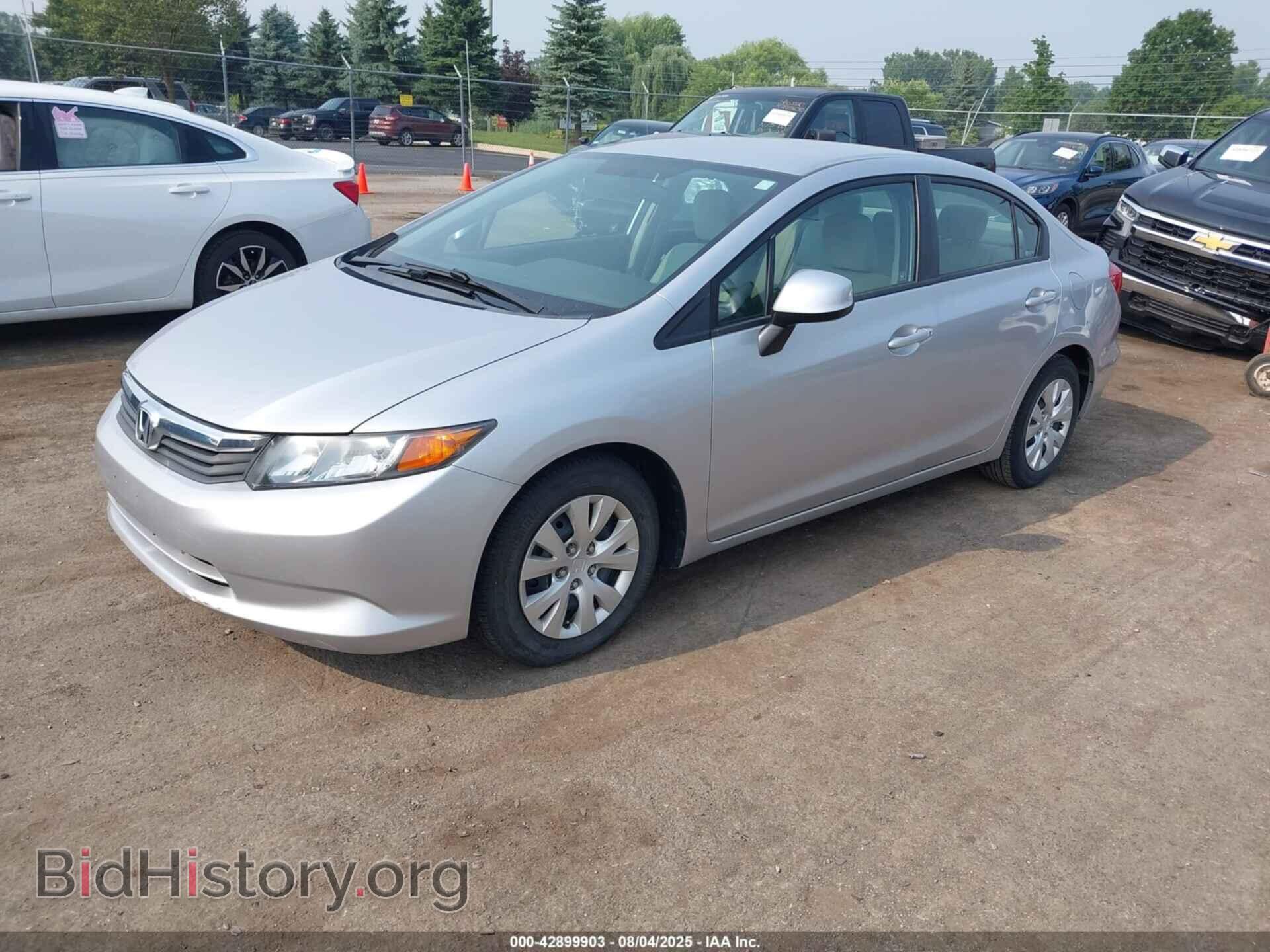 2012 HONDA CIVIC - VIN: 19XFB2F5XCE372783 - Фото 2